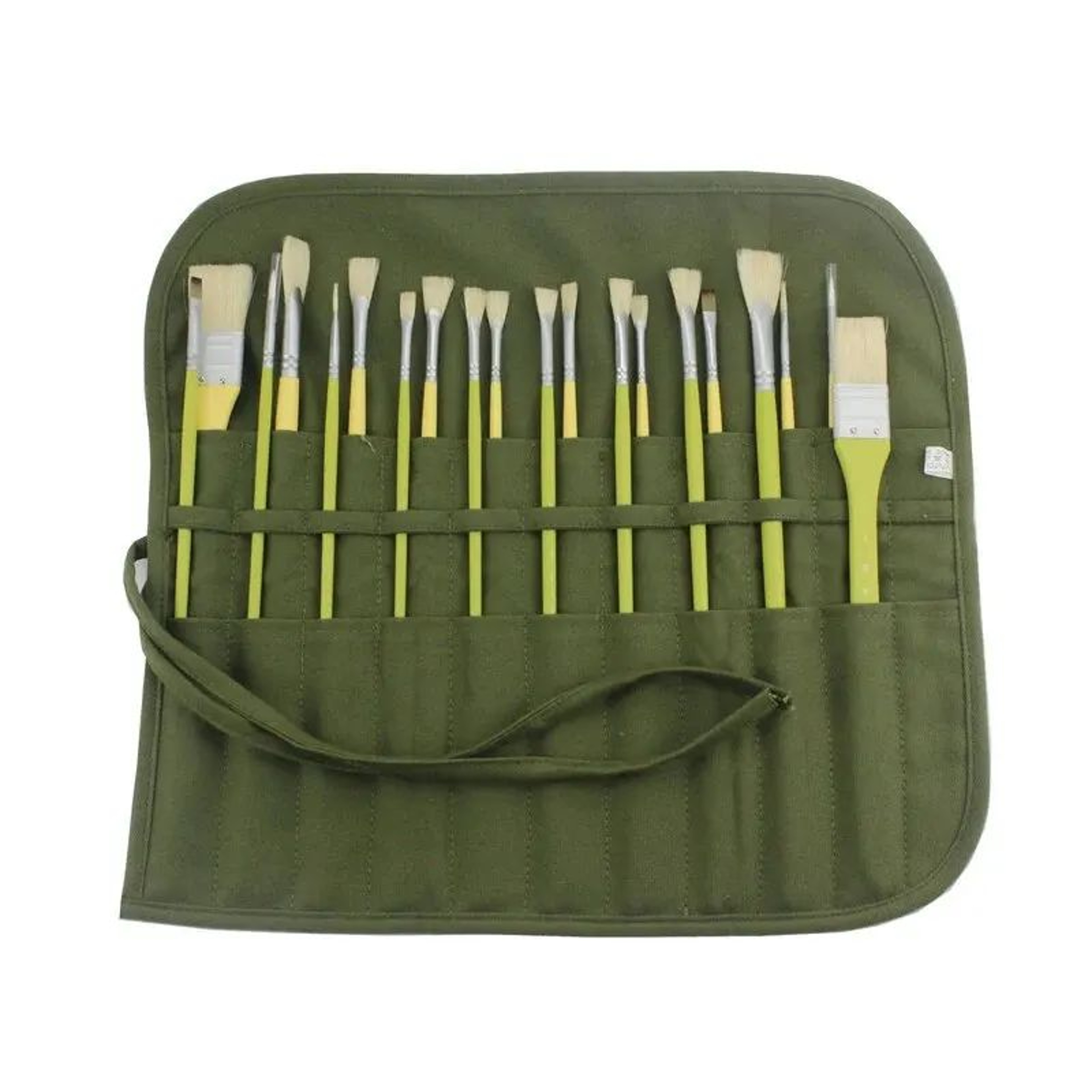 22 Slot Roll Up Paint Brush Organizer 7