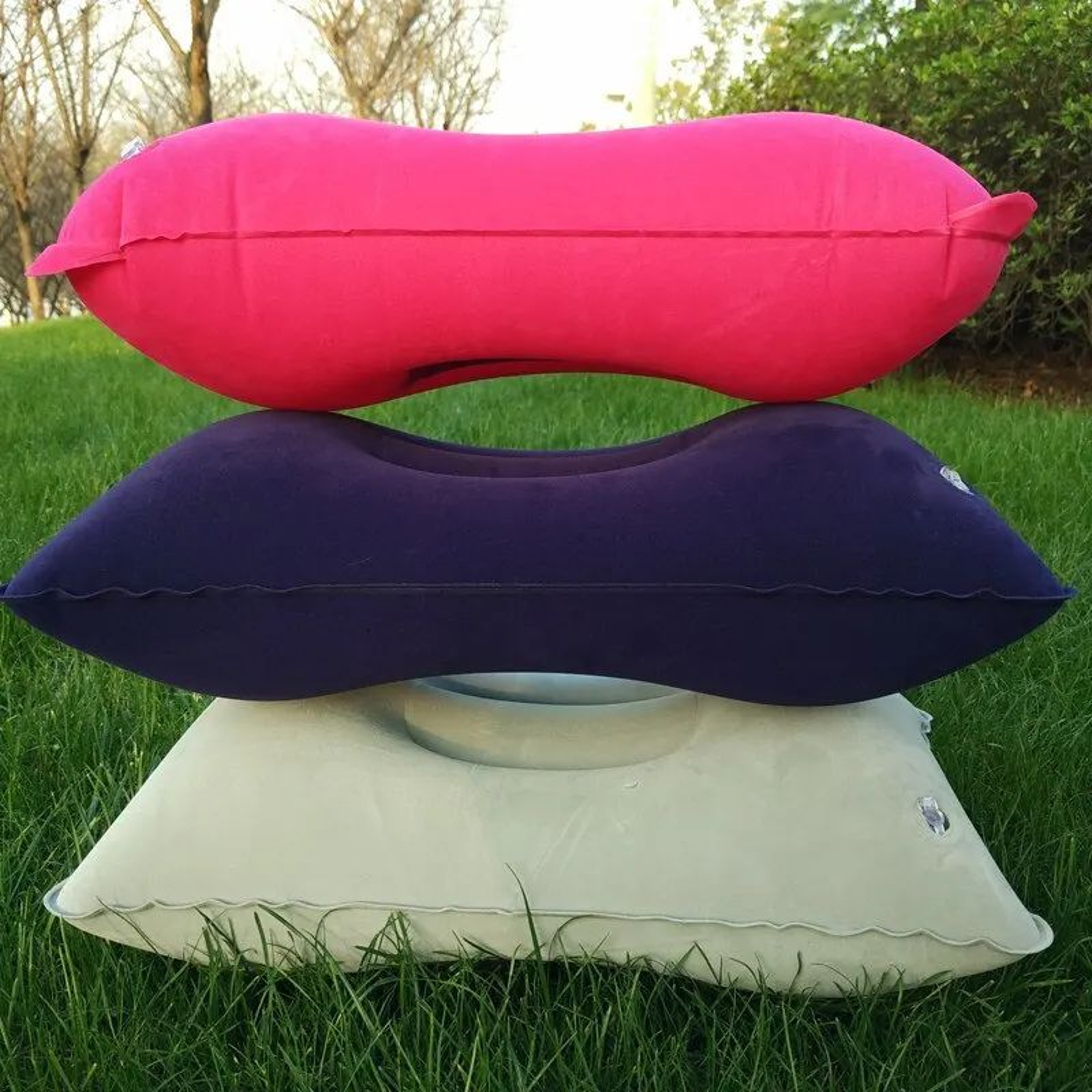Portable Foldable Inflatable Travel Pillow 5