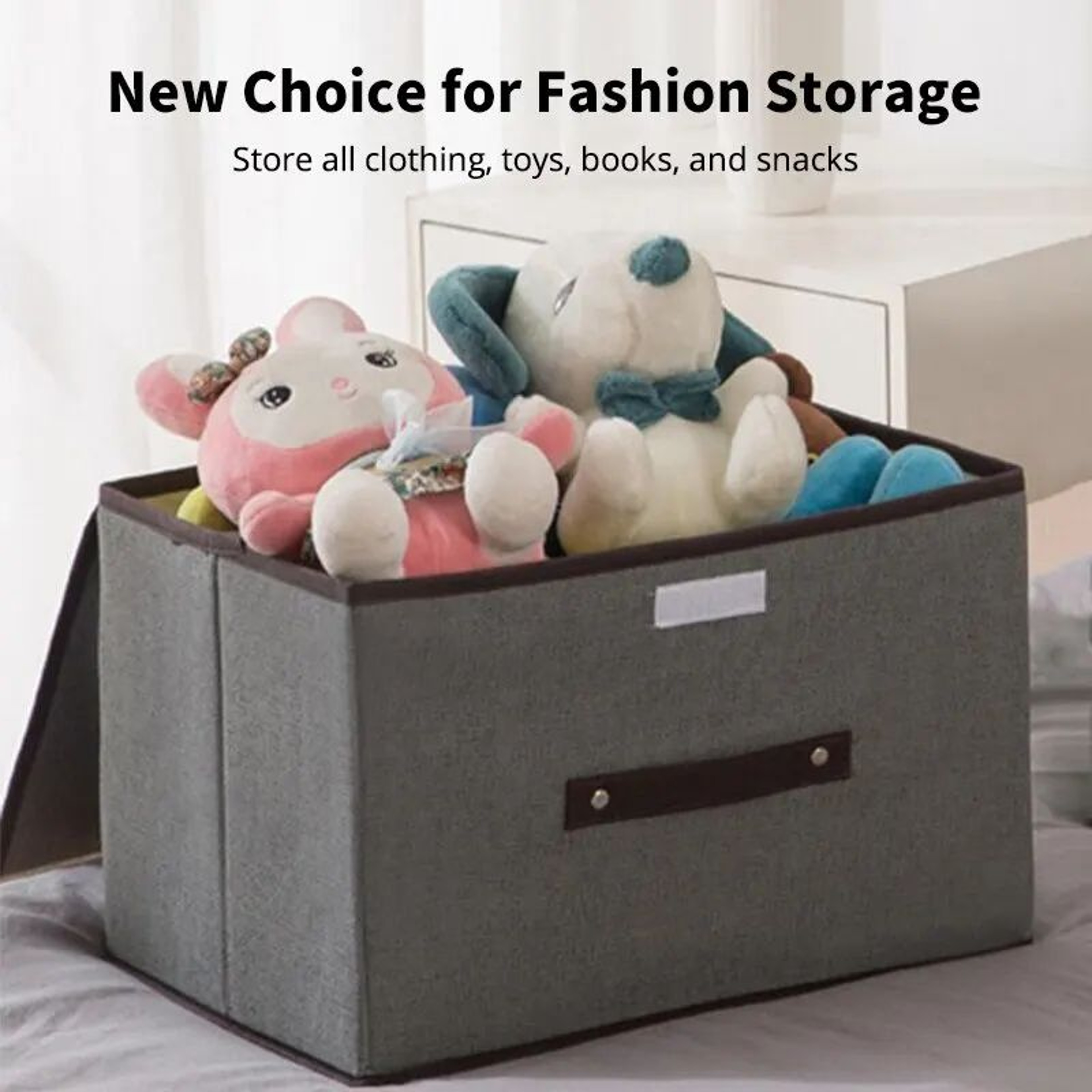 Foldable Fabric Storage Organizer Box 2