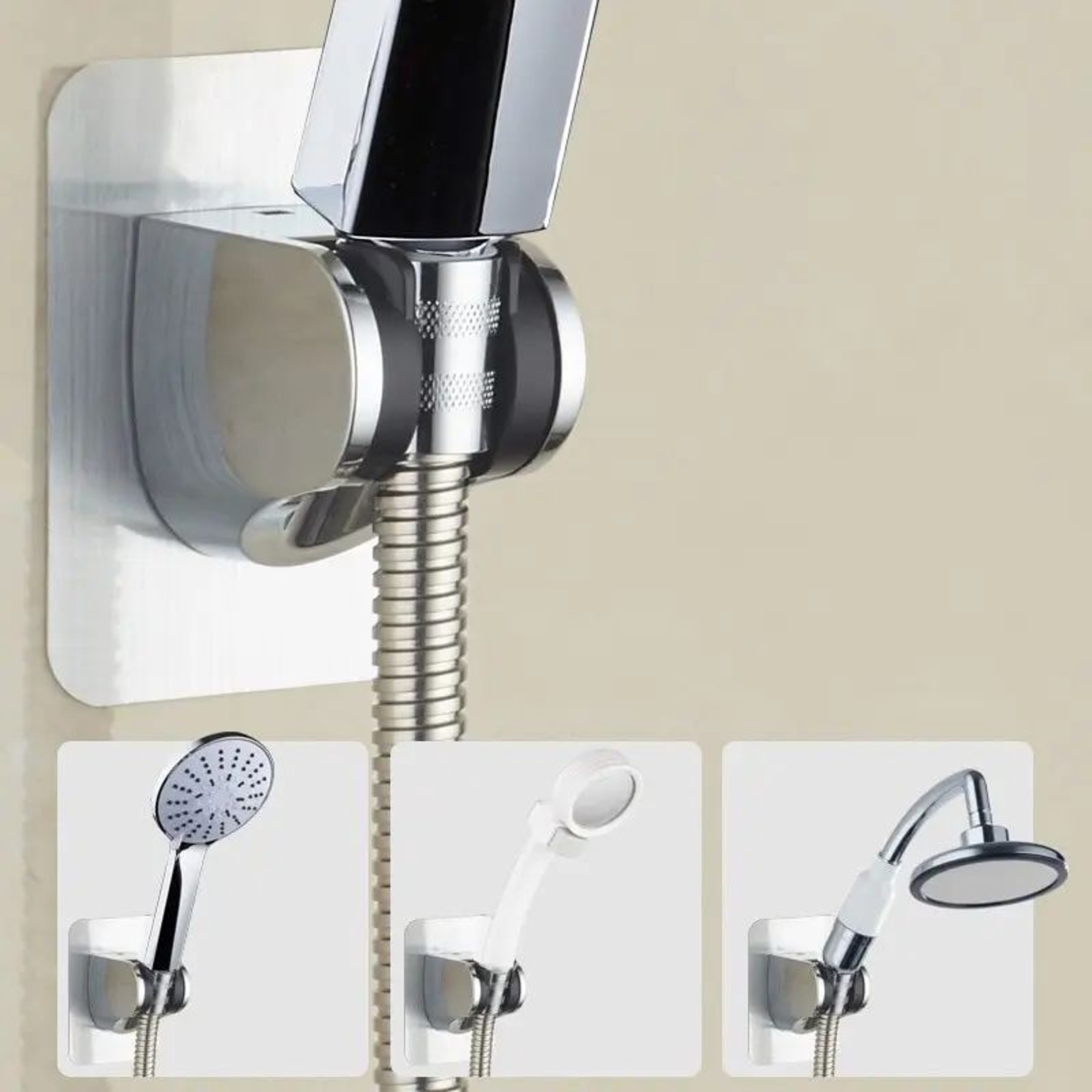 Adjustable Shower Head Holder 3