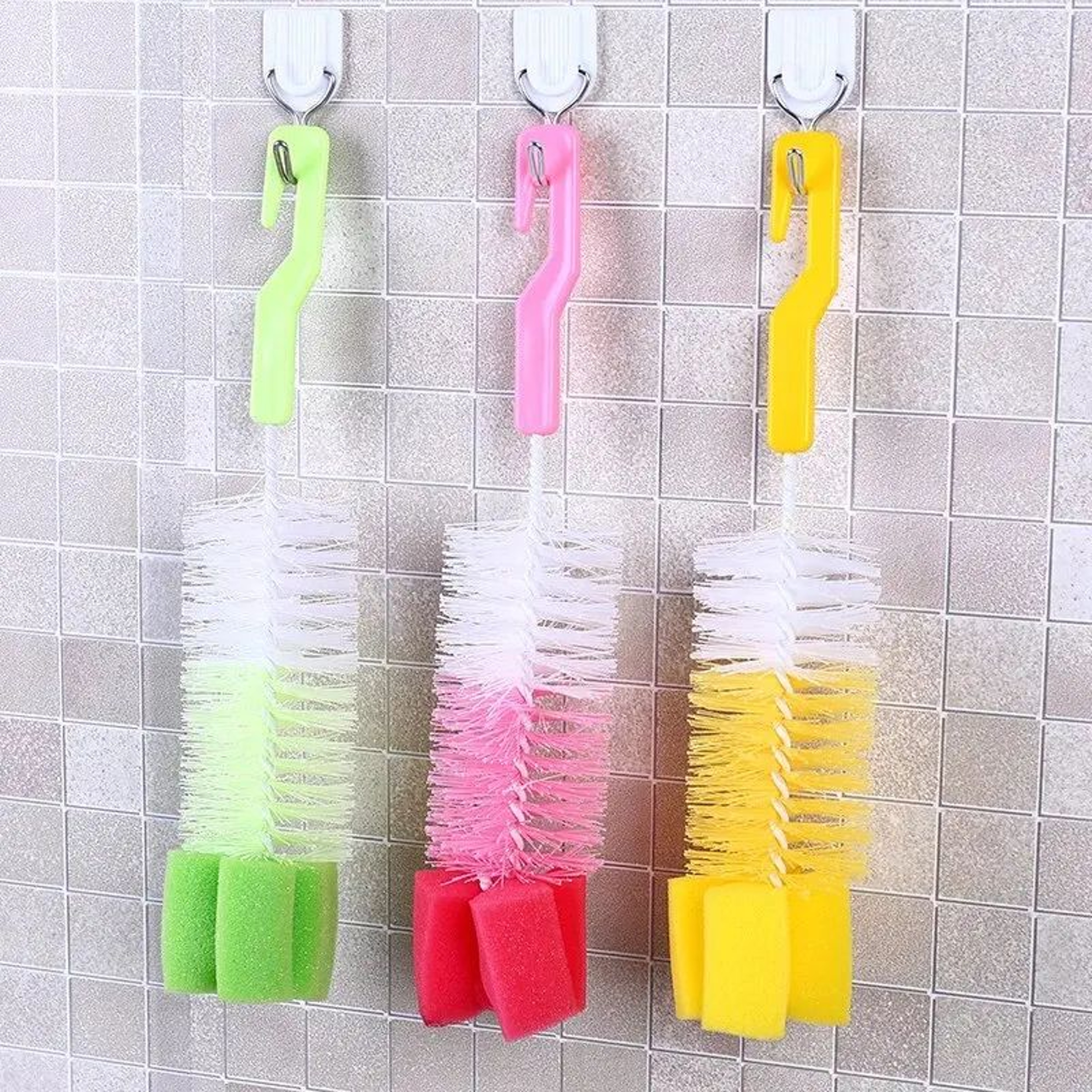 Long Handle Soft Bottle Cleaning Brush 6