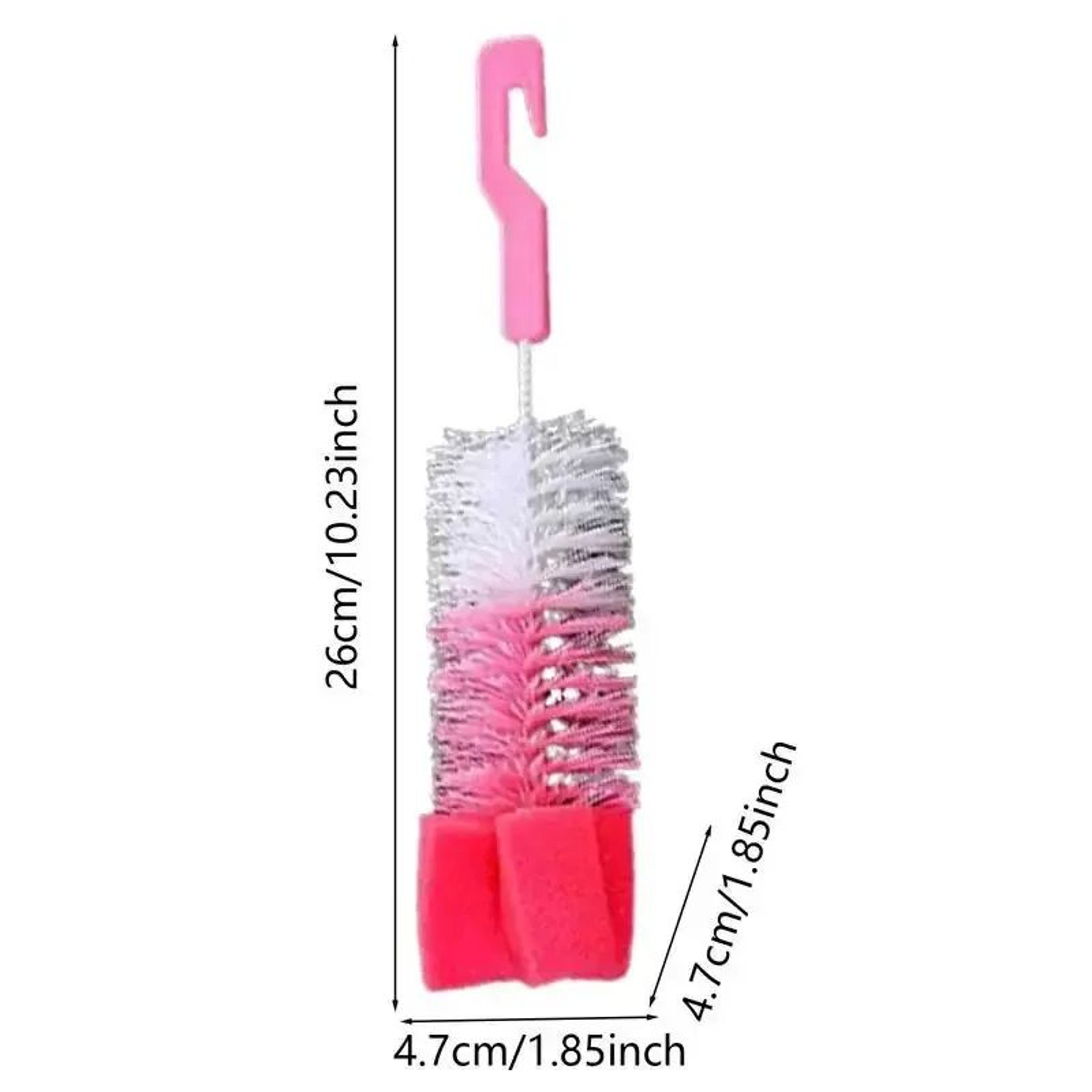 Long Handle Soft Bottle Cleaning Brush 5