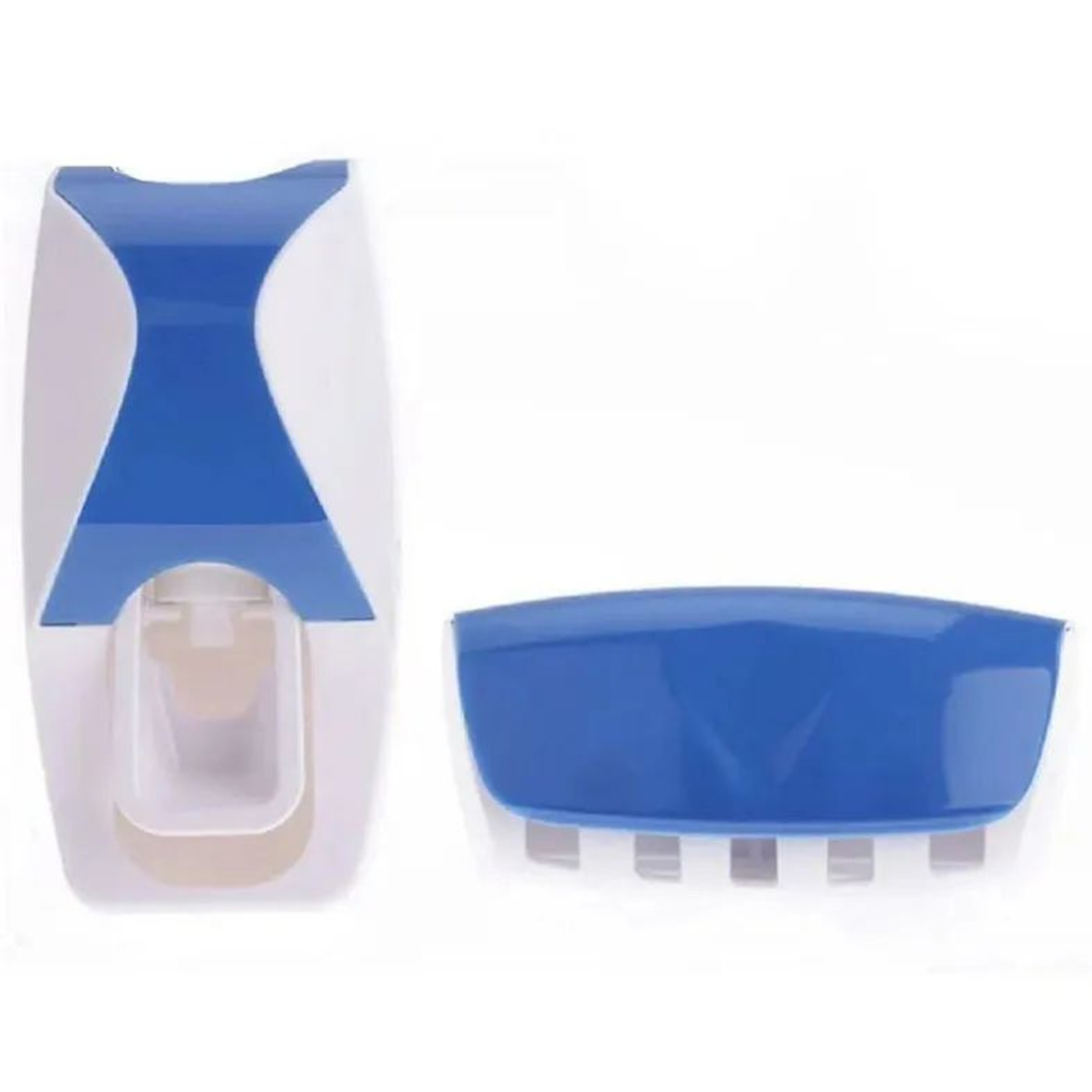 Wall Mounted Toothbrush Holder And Dispenser Set 7