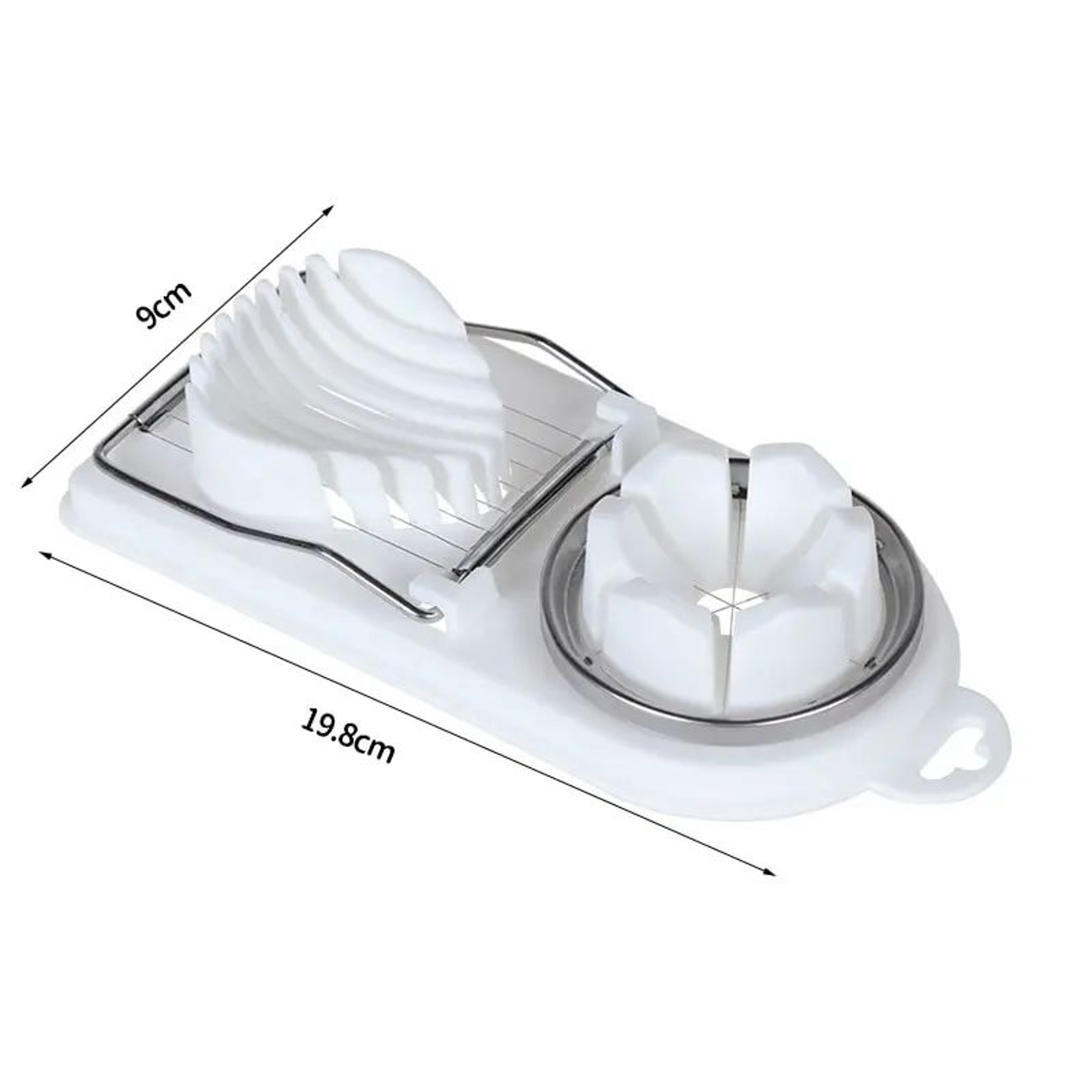 2 In 1 Stainless Steel Egg Slicer 8