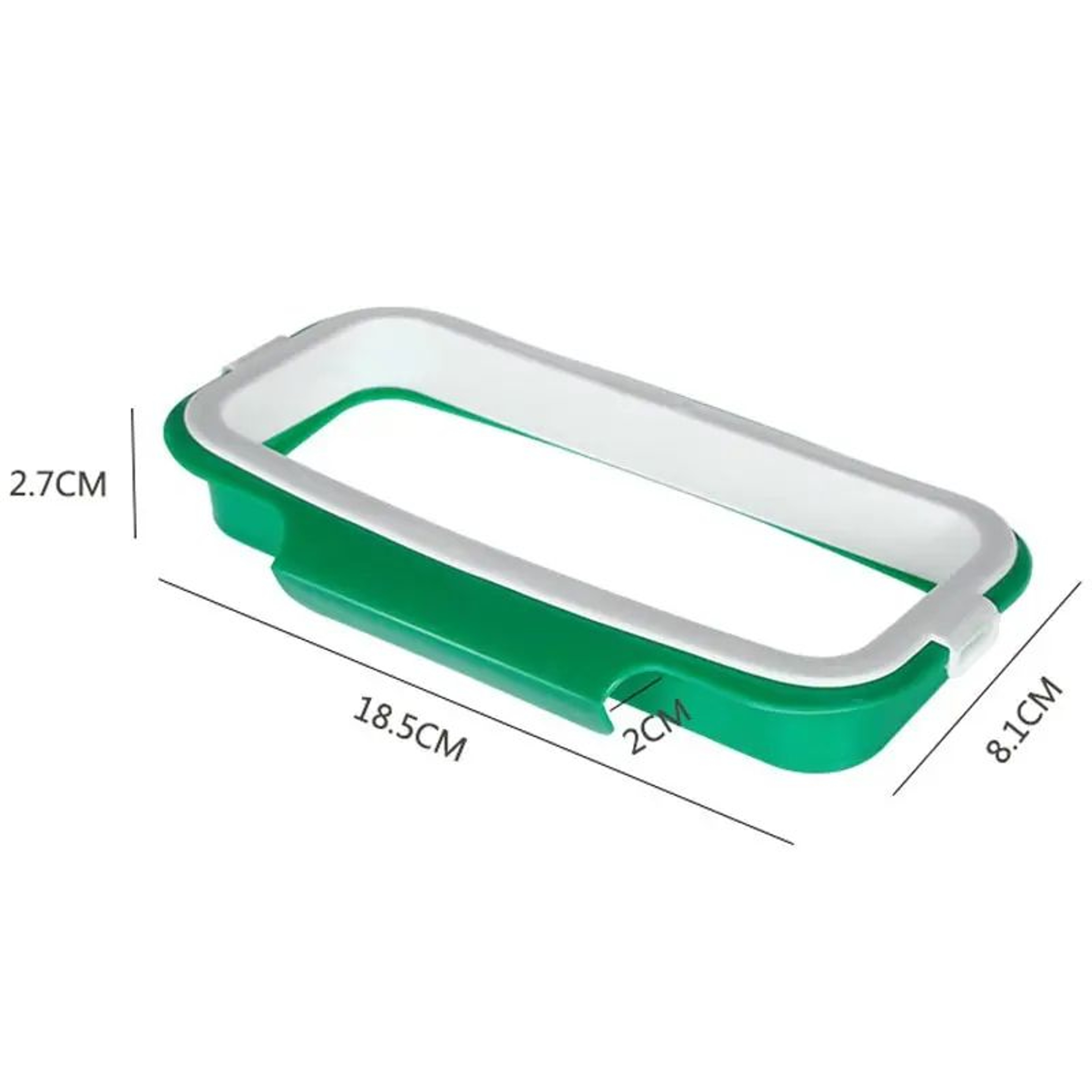 Hanging Kitchen Garbage Bag Holder With Lid 3
