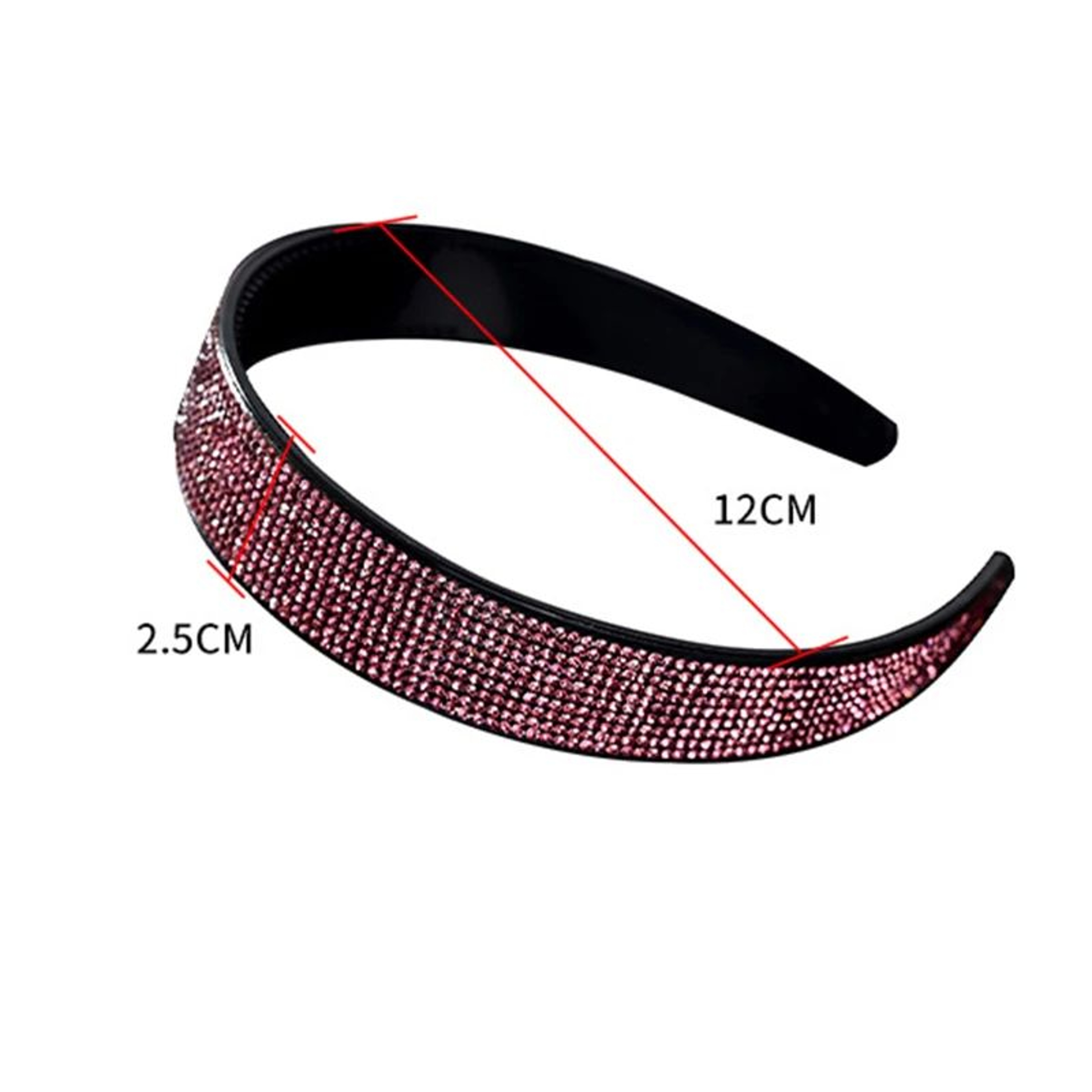 Crystal Rhinestone Non Slip Headband 2