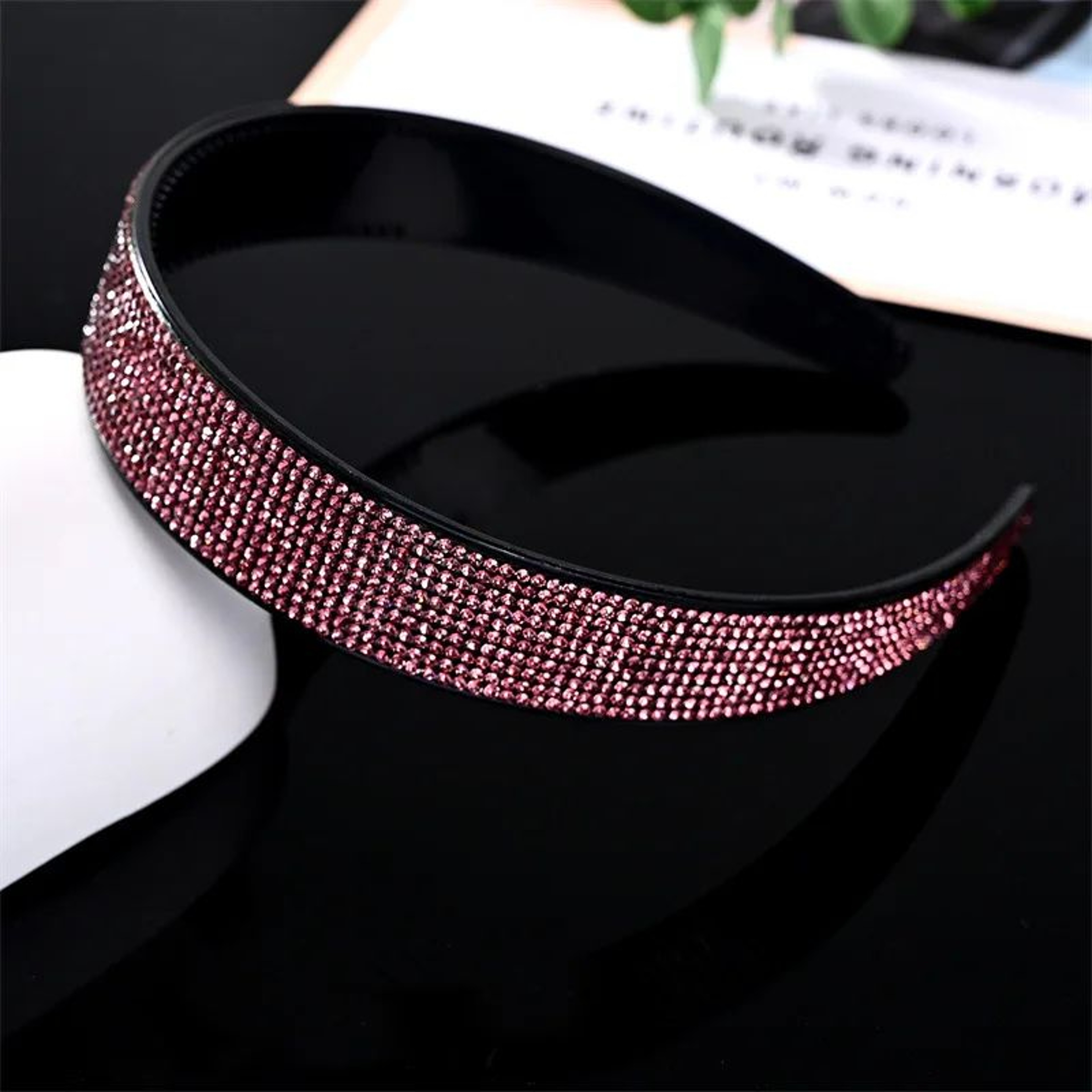 Crystal Rhinestone Non Slip Headband 8