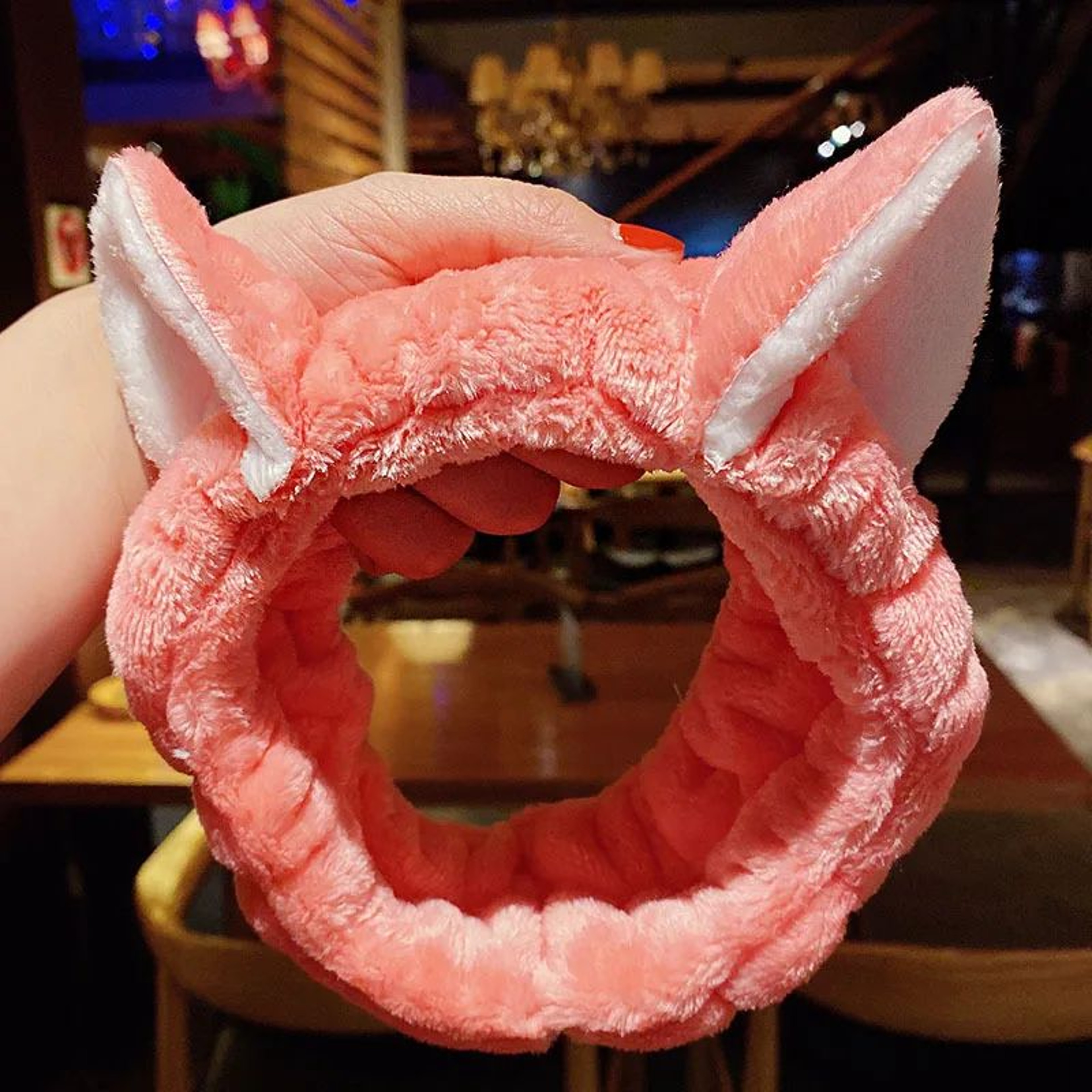 Soft Fleece Bow Spa Headband 20