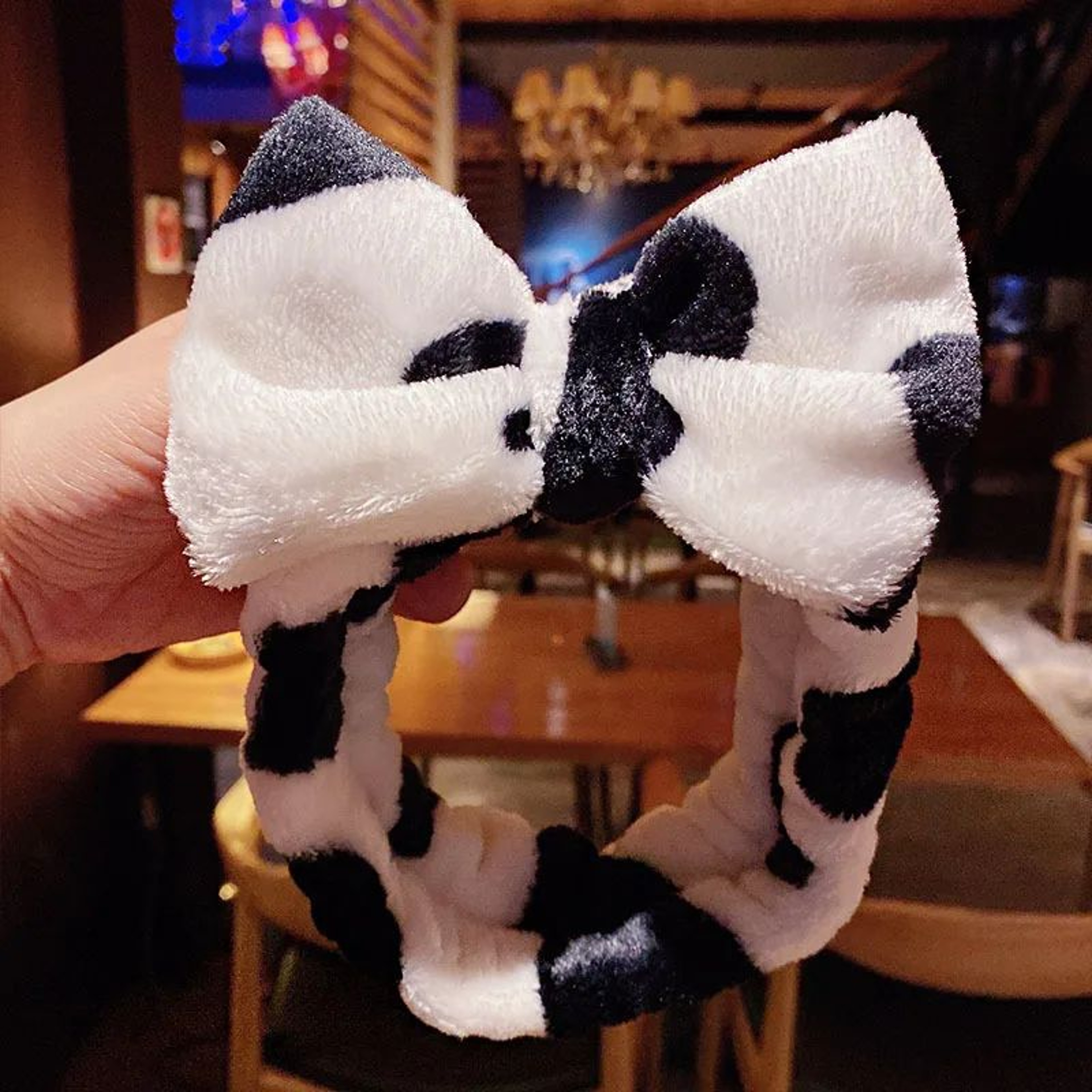 Soft Fleece Bow Spa Headband 29