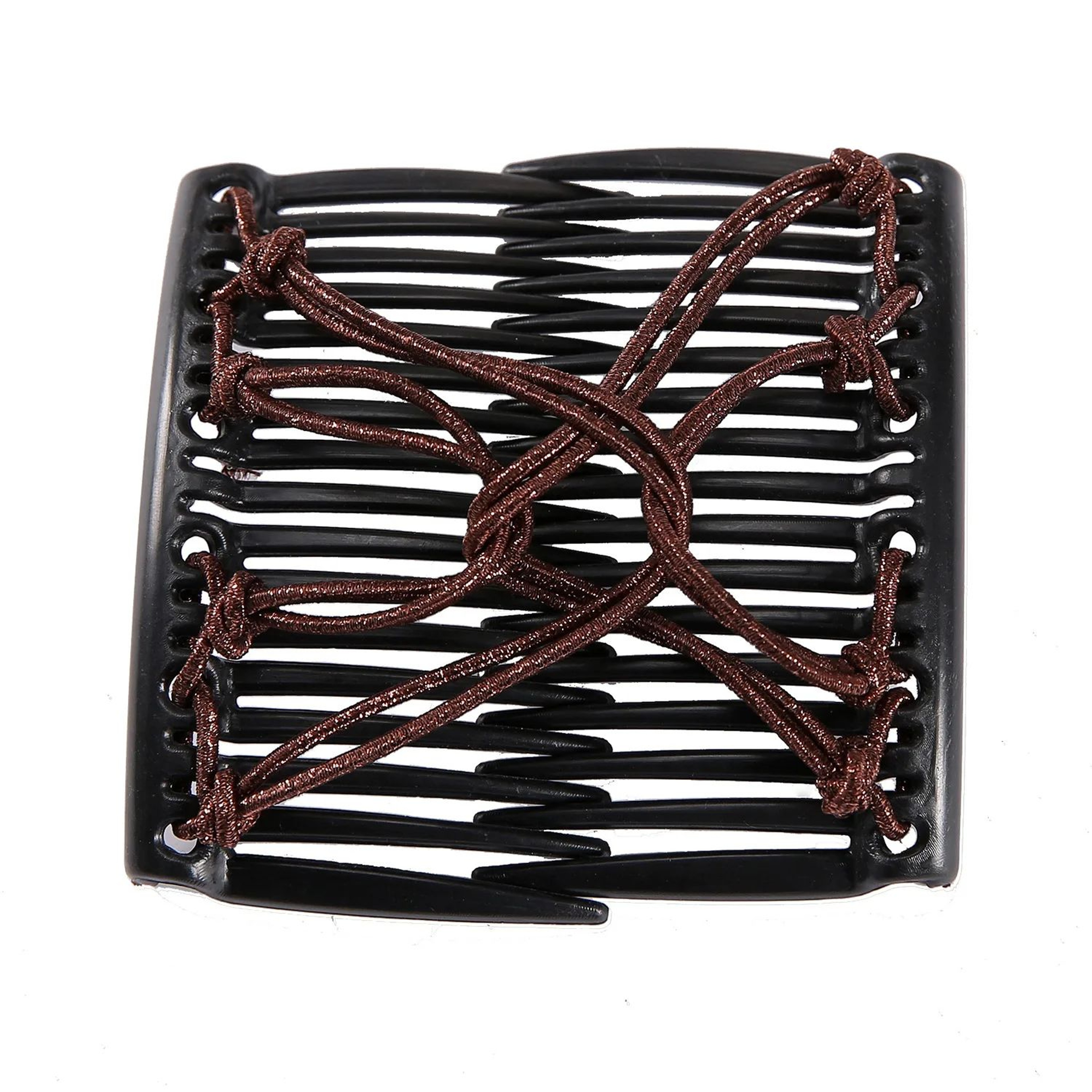 Vintage Elastic Double Hair Comb Clip 10