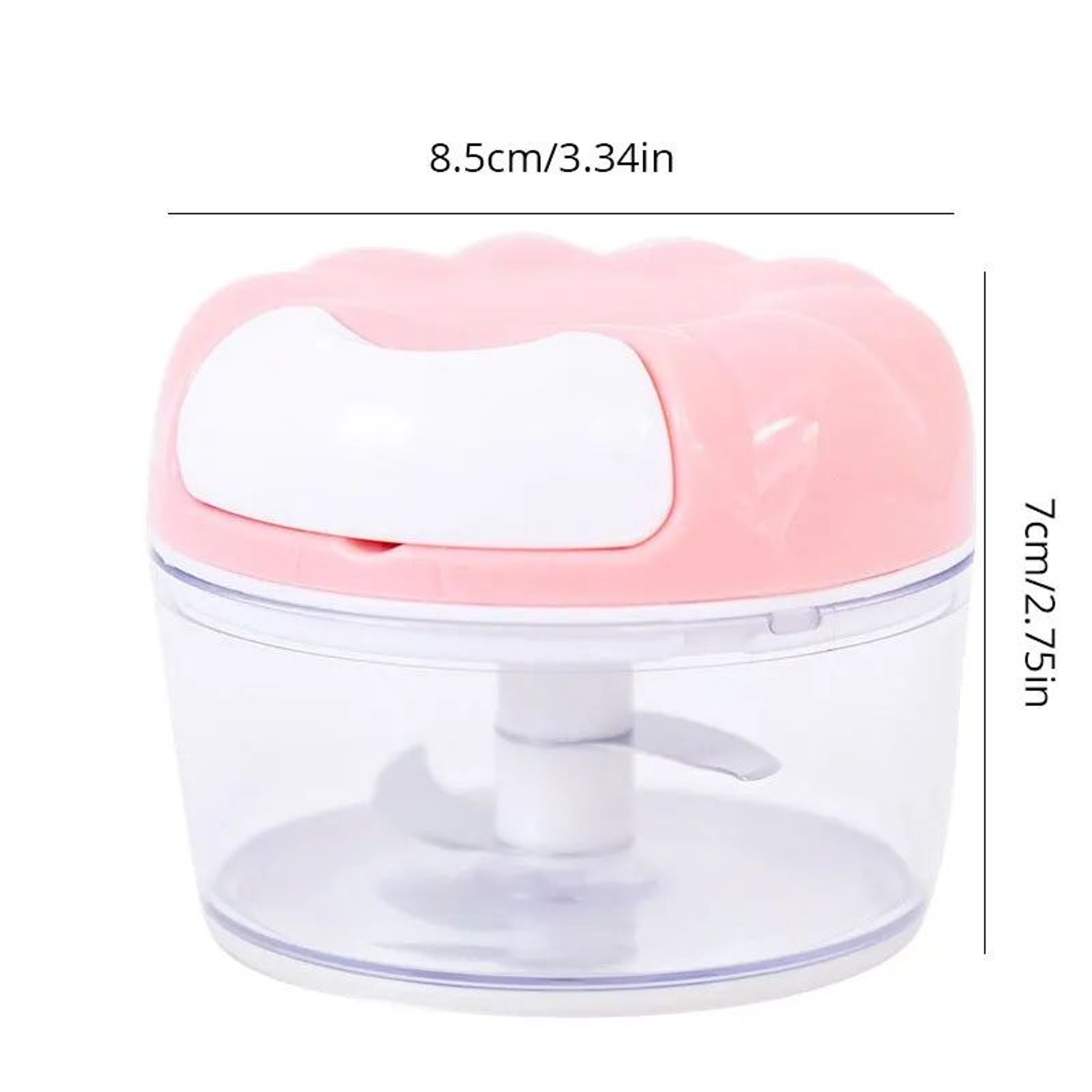 Hand Pull Garlic Food Chopper 5