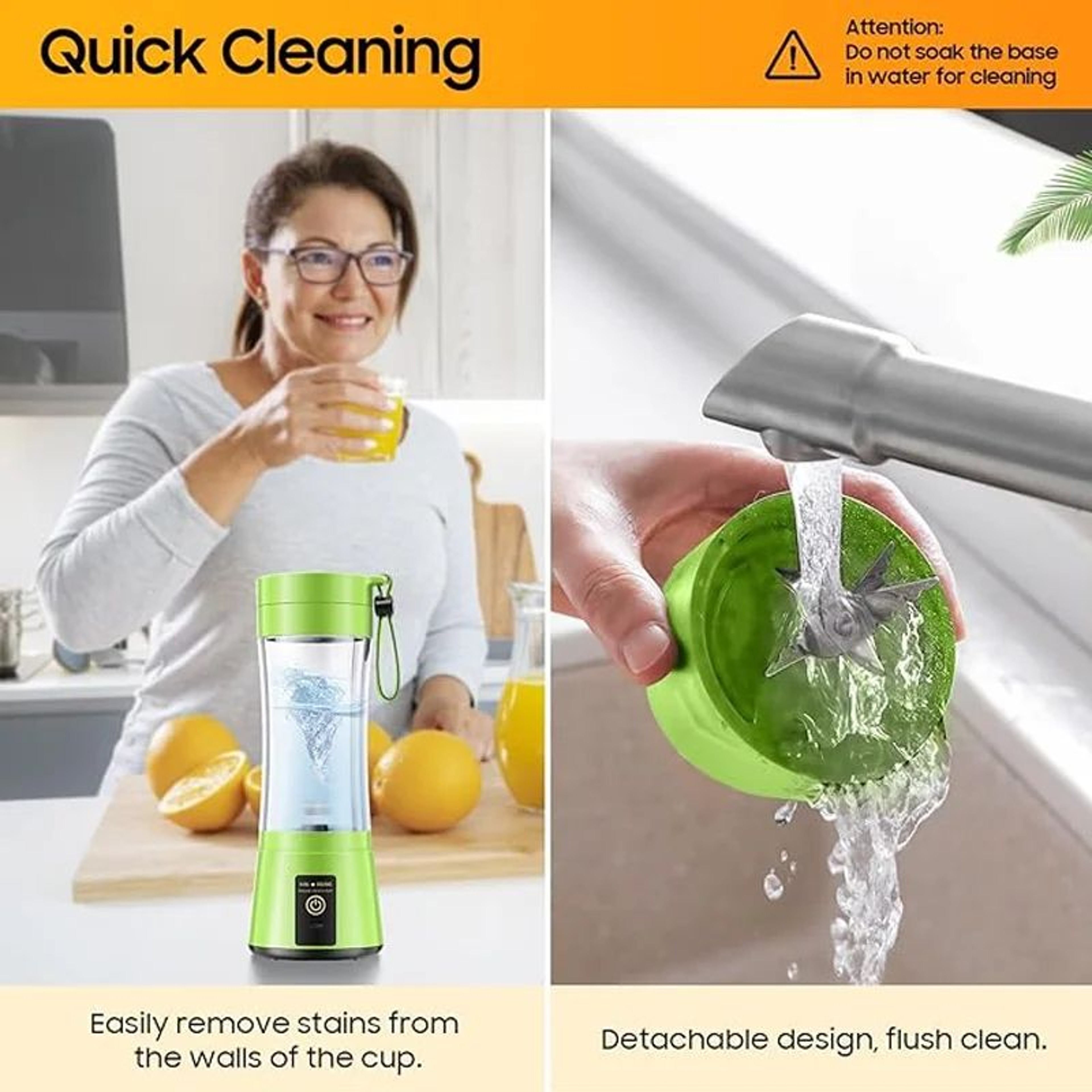 13 Oz Portable USB Rechargeable Blender 5