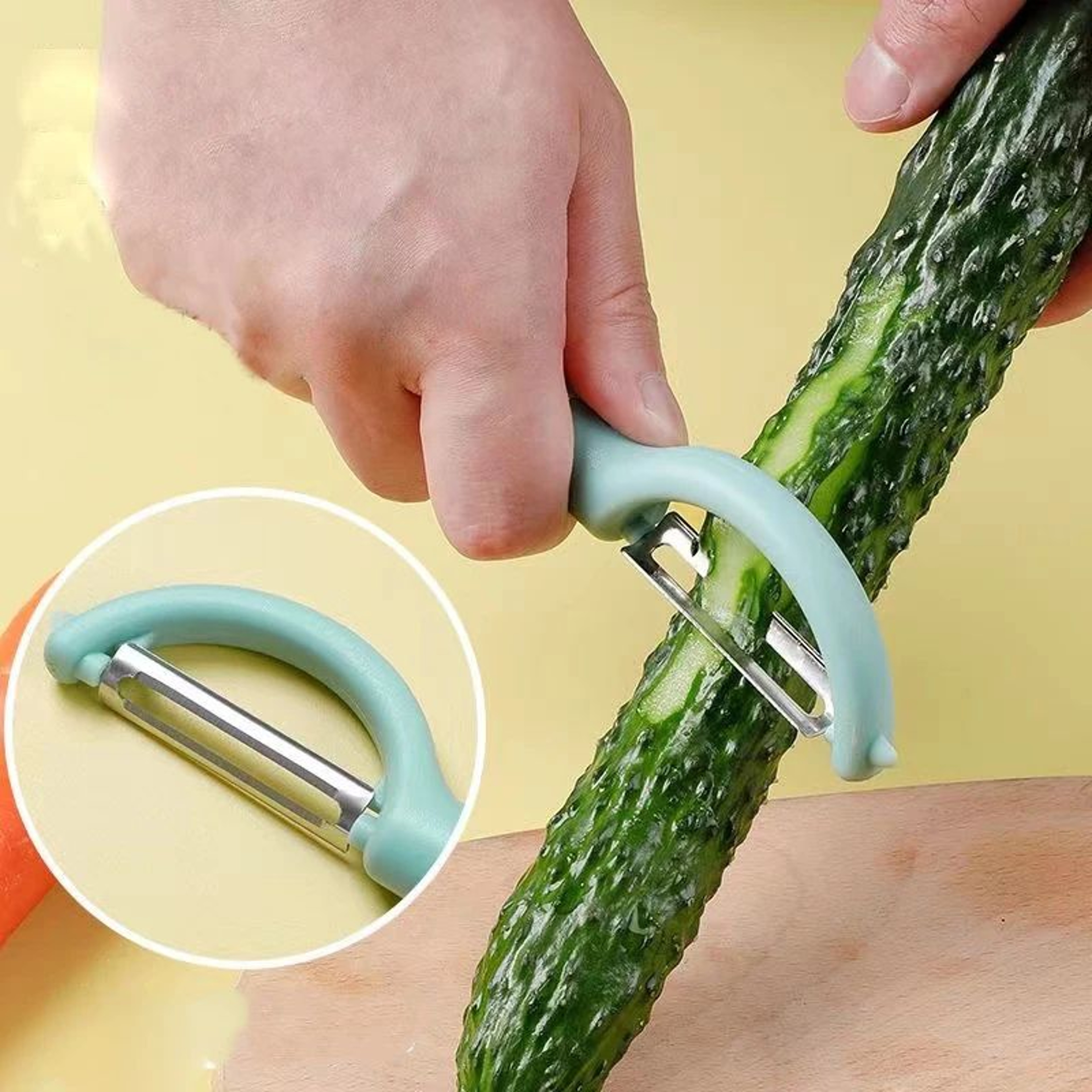2 In 1 Stainless Steel Vegetable Peeler 3