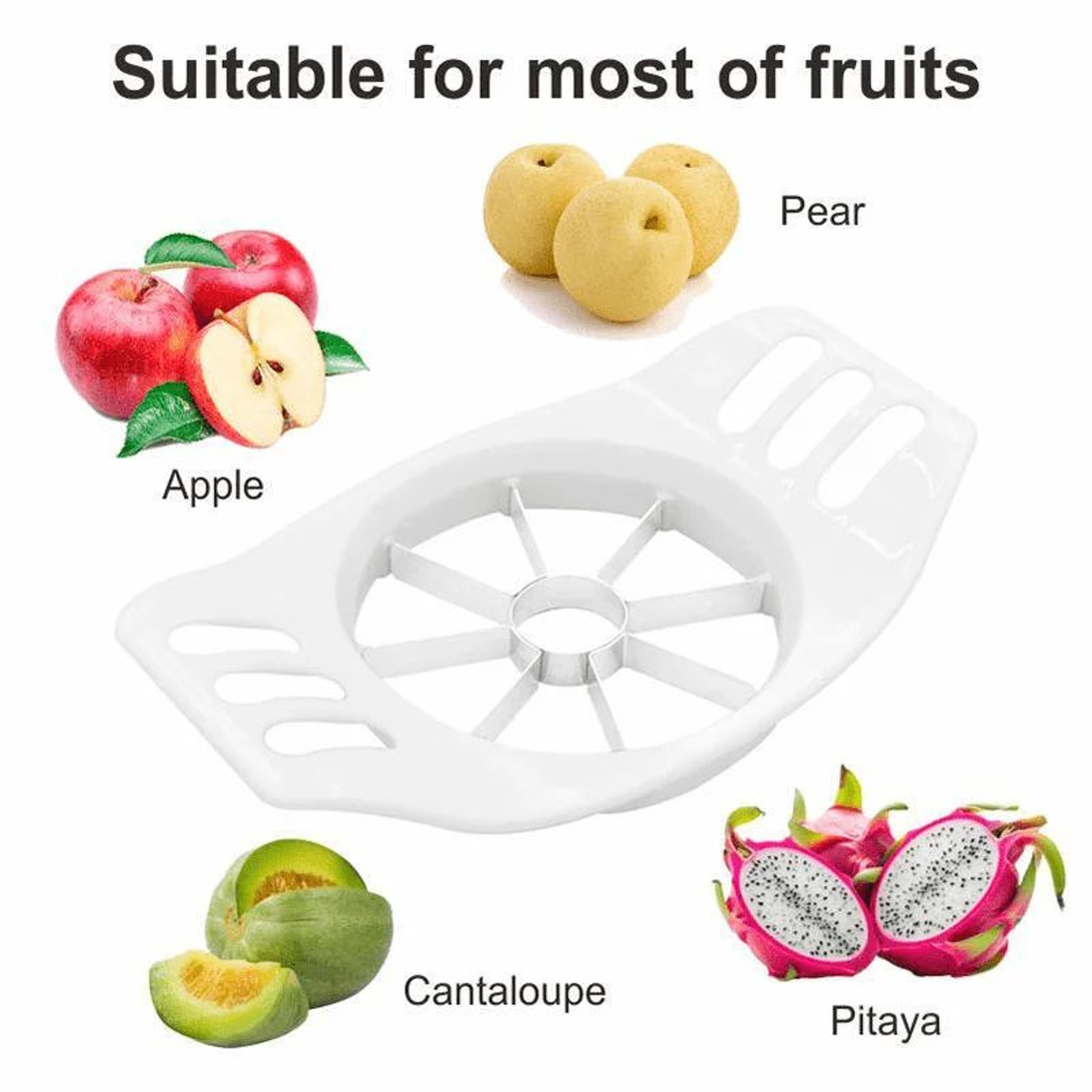 8 Blade Stainless Steel Apple Slicer And Corer 1