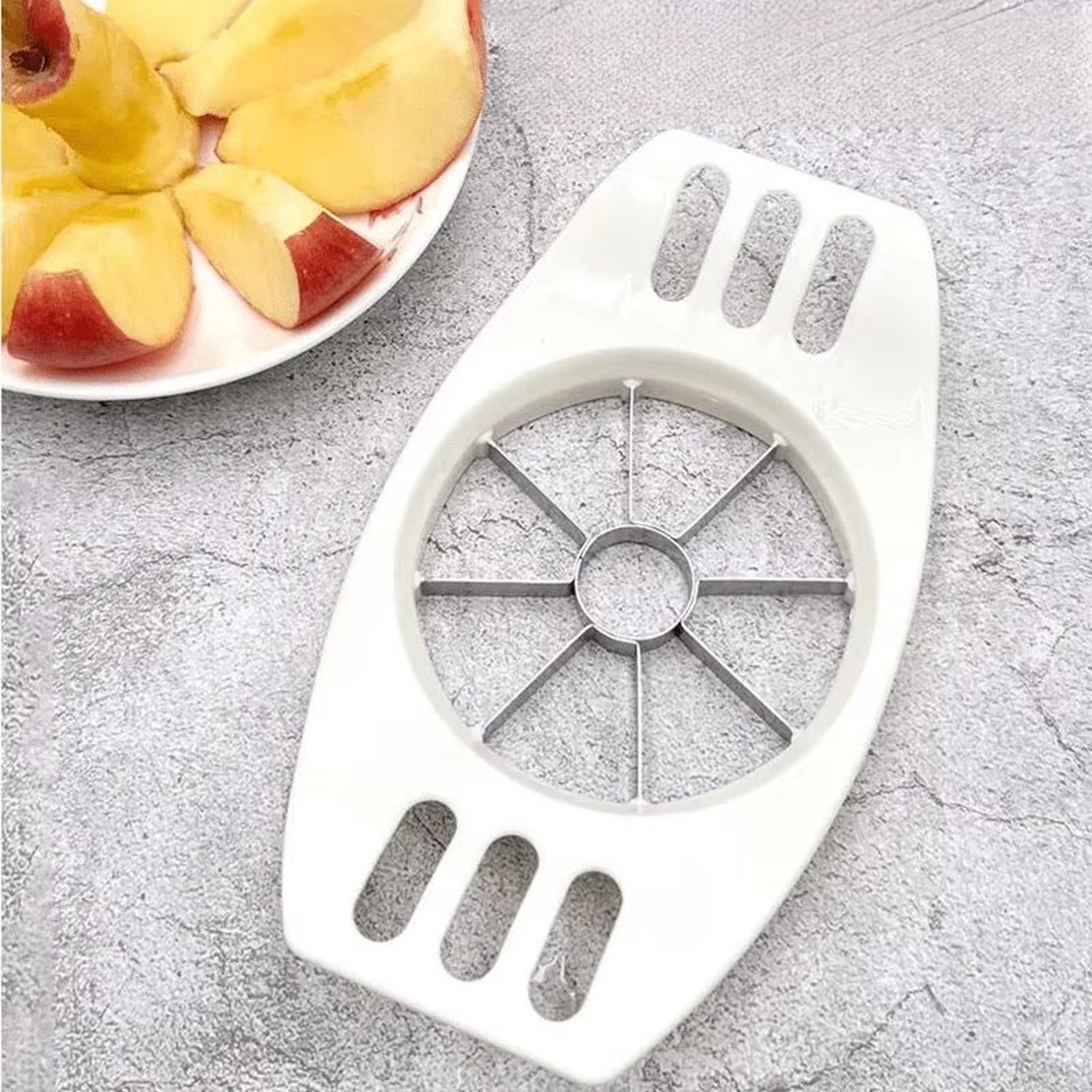 8 Blade Stainless Steel Apple Slicer And Corer 7