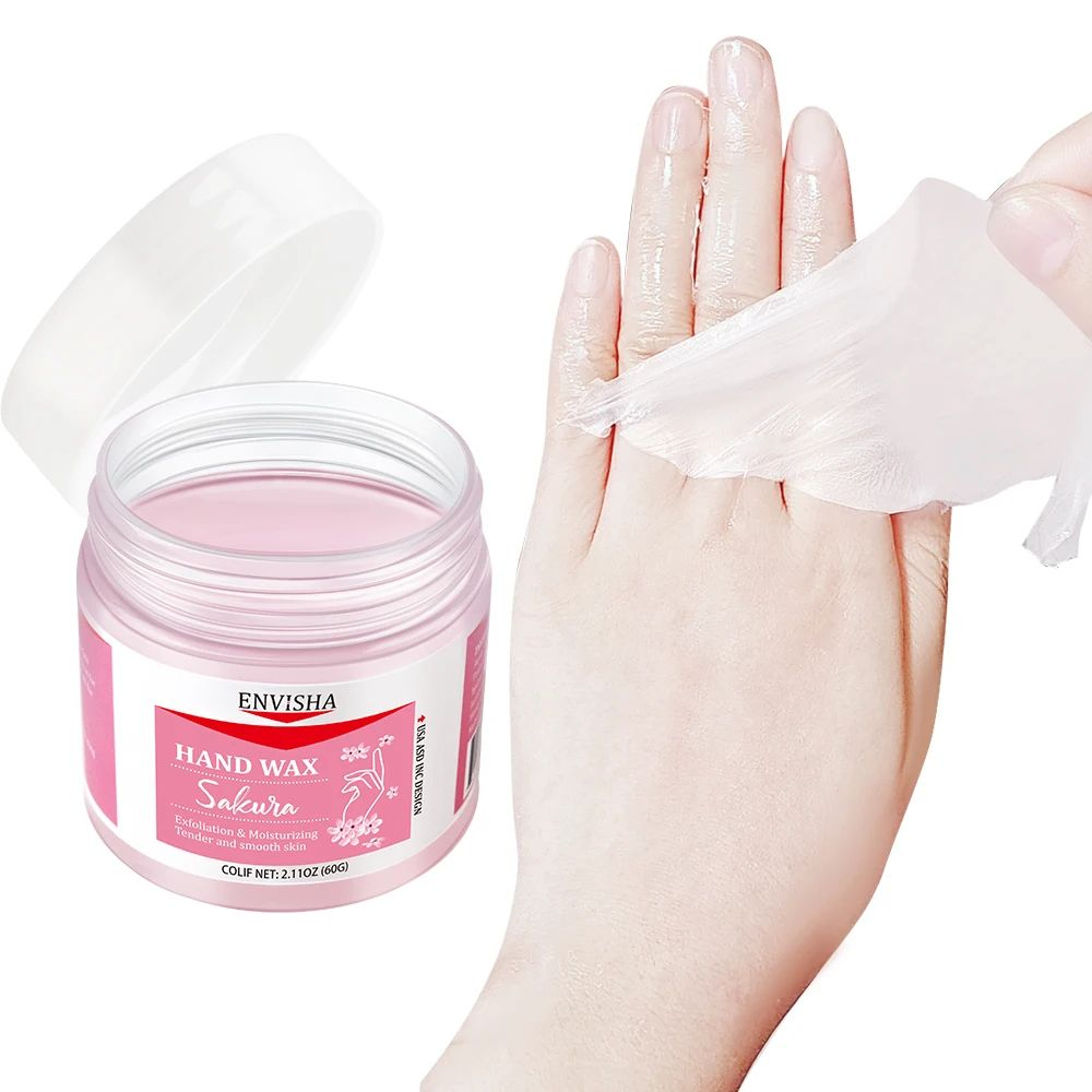 Sakura Honey Moisturizing Hand Mask 0