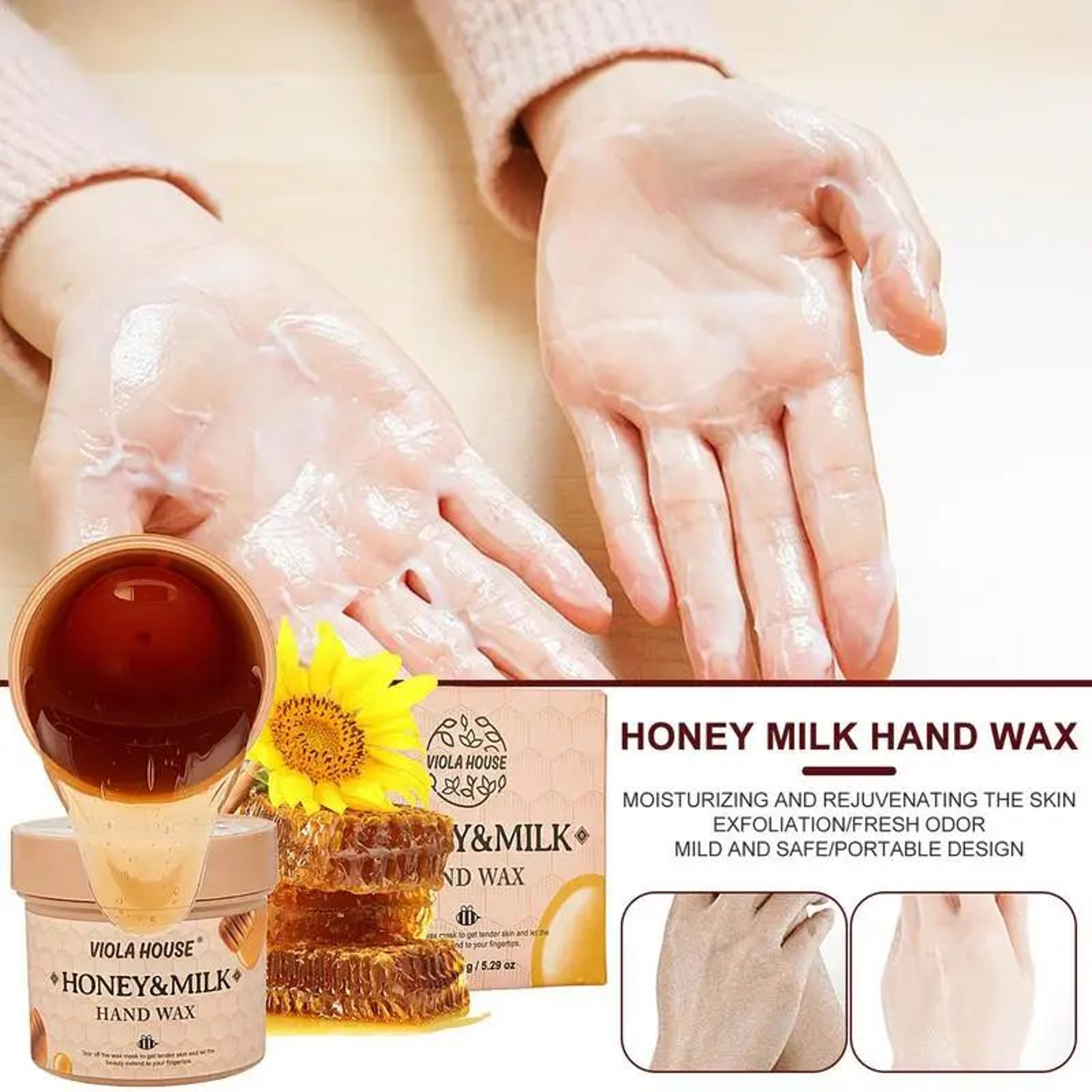Milk Honey Peel Off Moisturizing Hand Mask 2