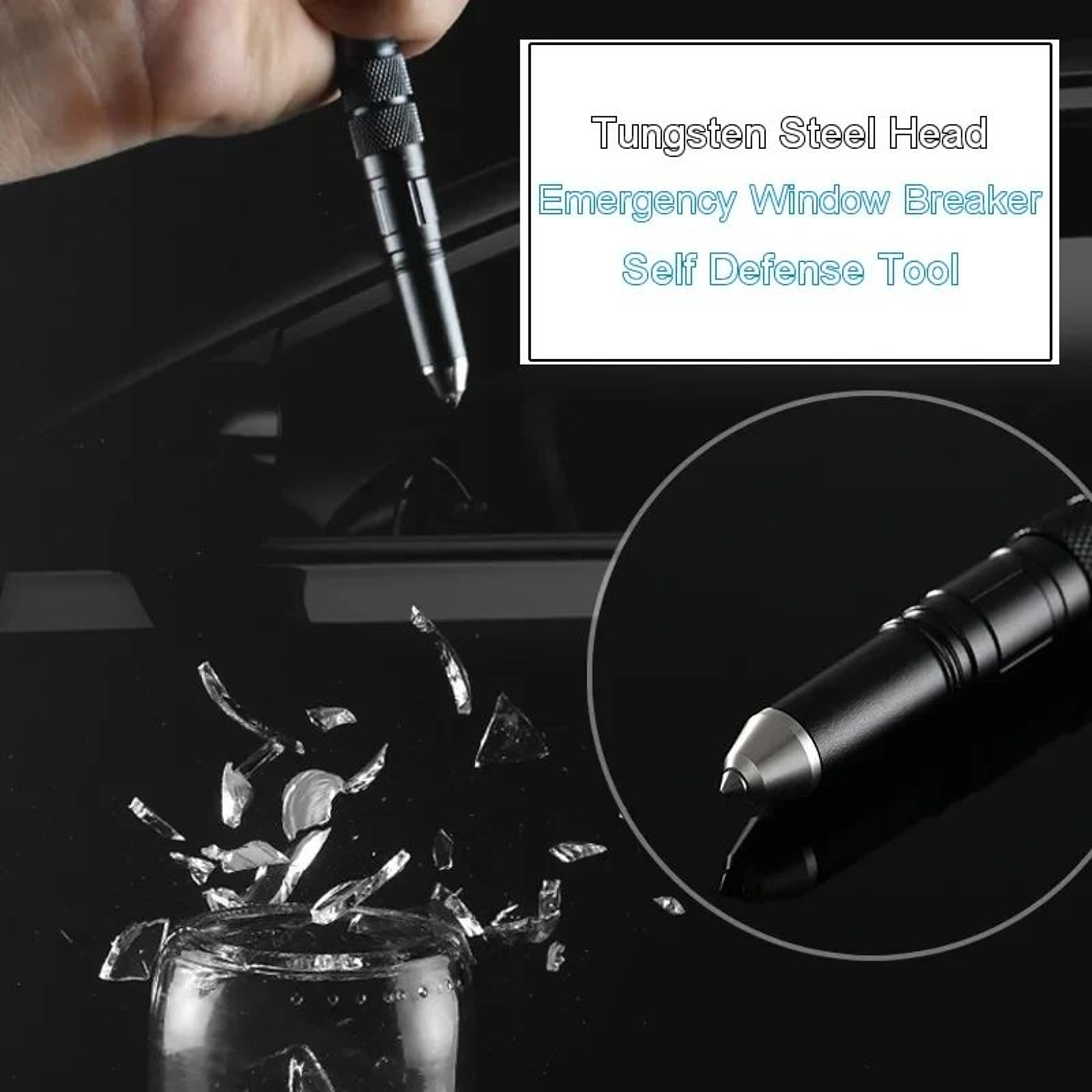 4in1 Multifunctional Tactical Pen With Flashlight 2