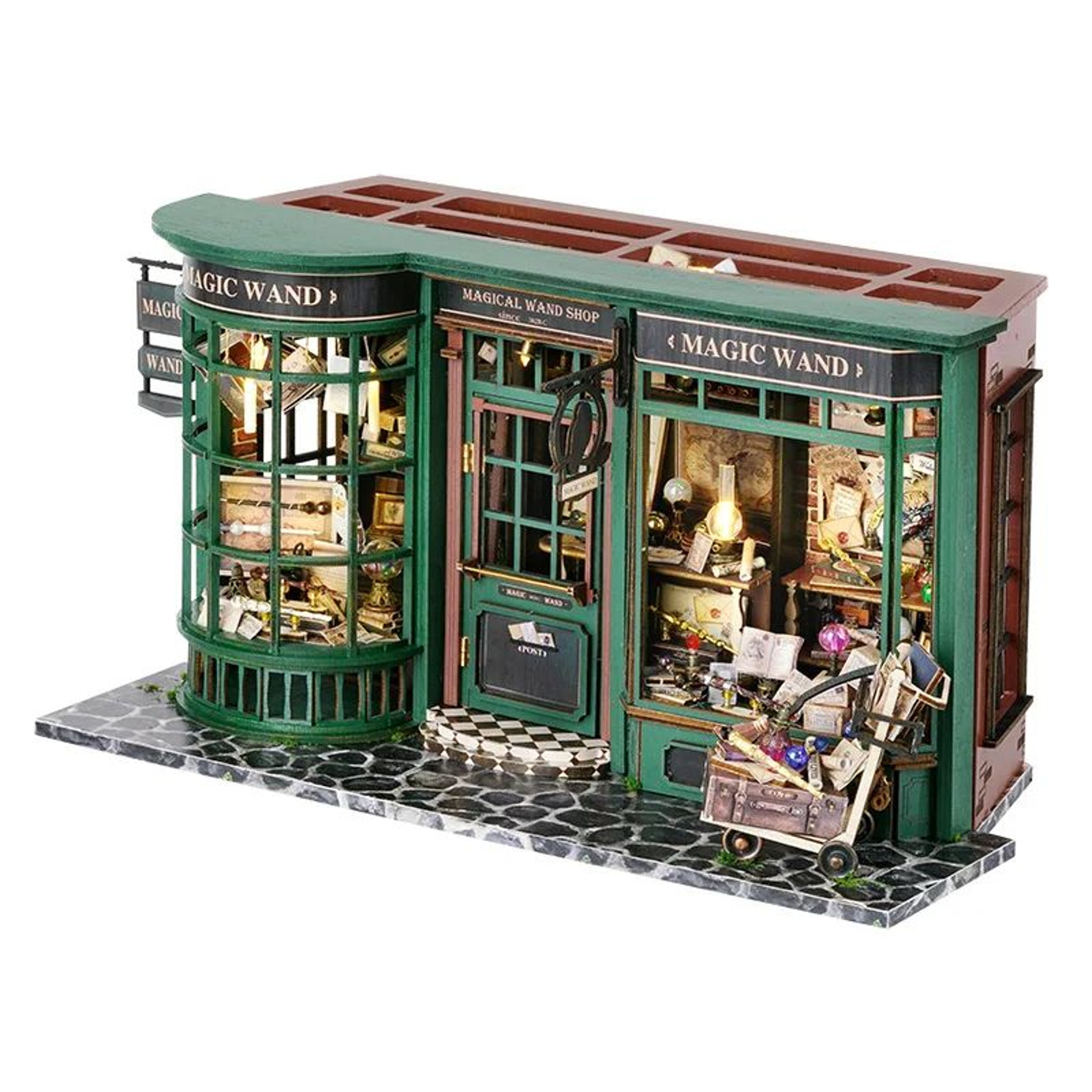 Magic Shop DIY Wooden Miniature Dollhouse Kit 5