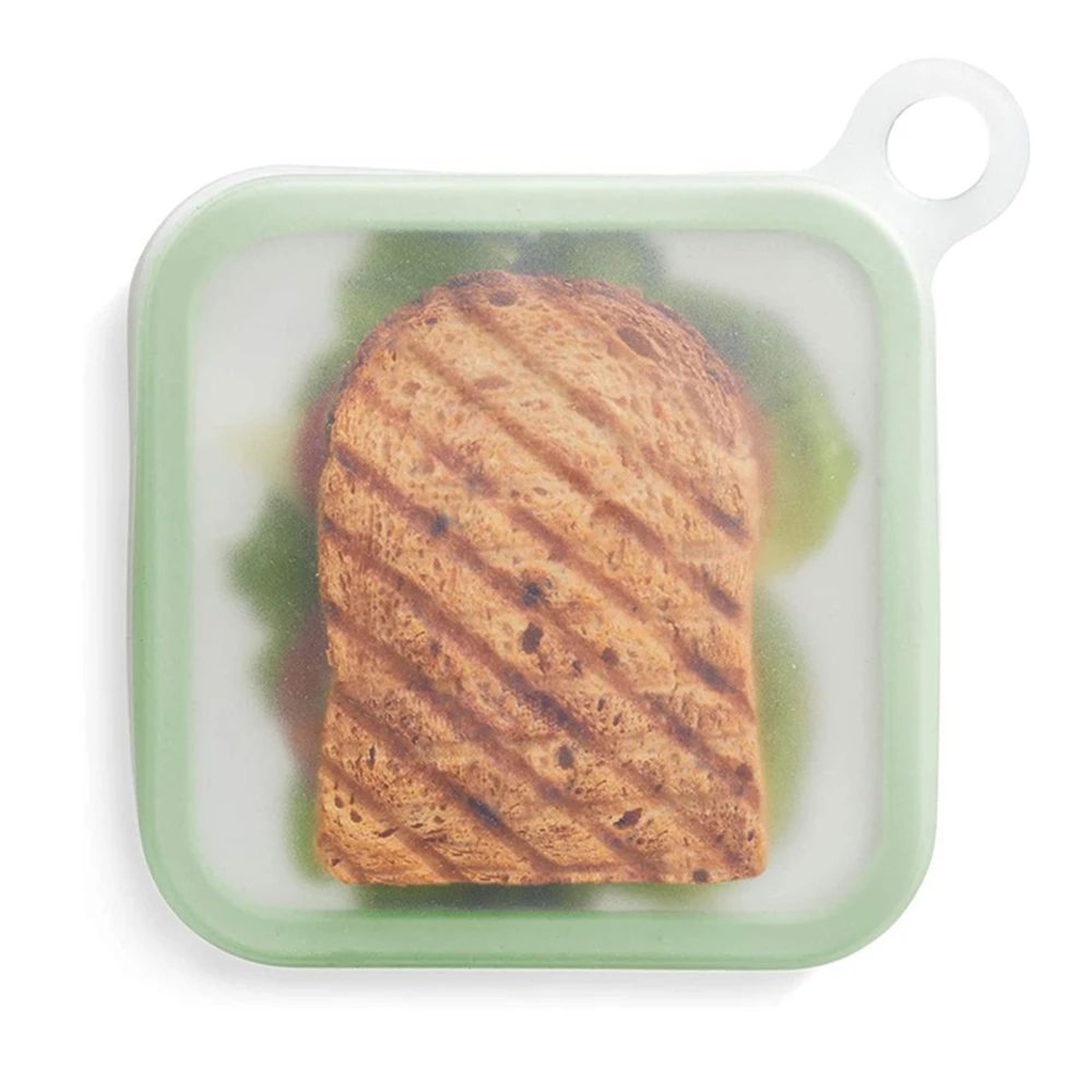 Portable Silicone Sandwich Lunch Box With Handle 1