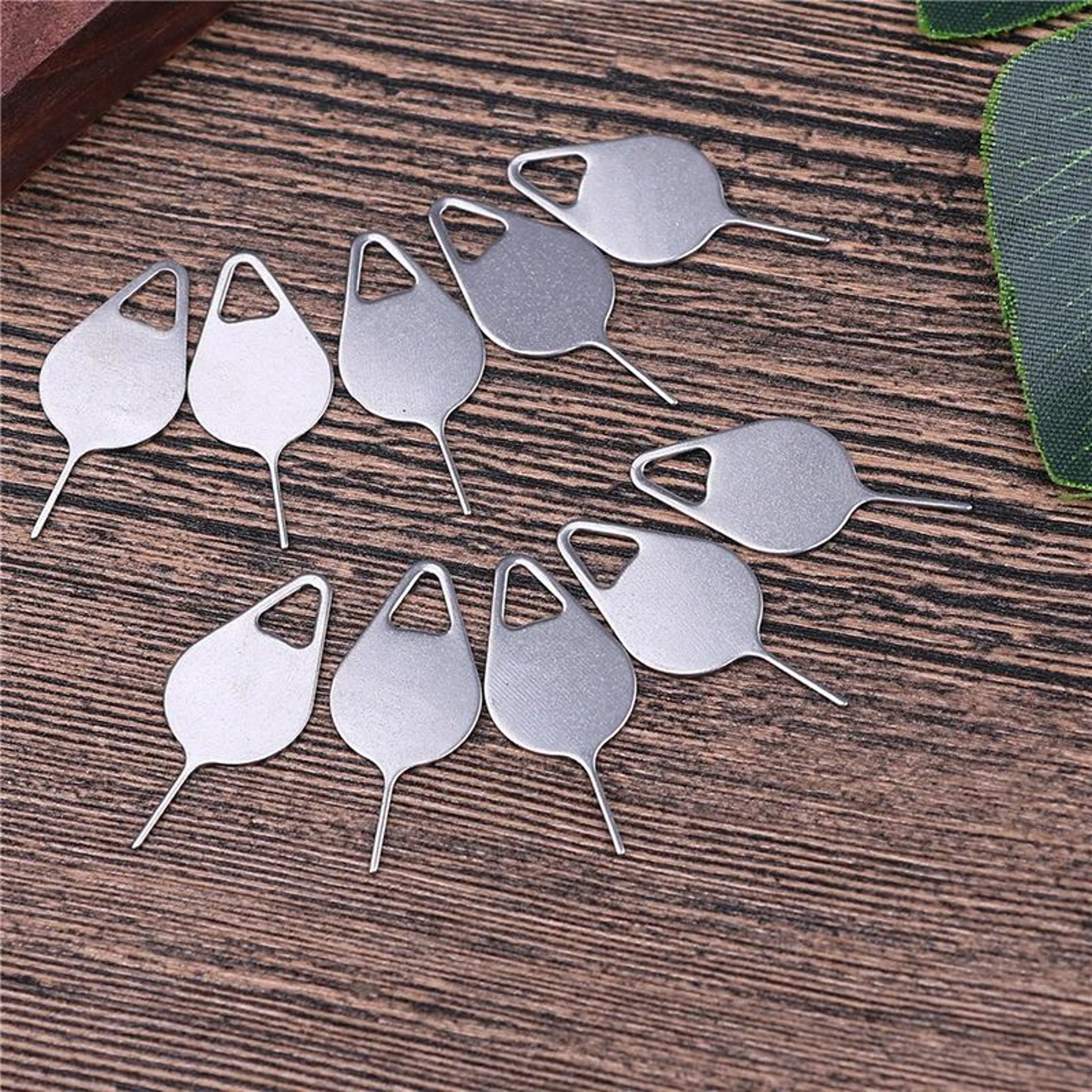 50PCS Stainless Steel SIM Card Ejector Pin Set 5