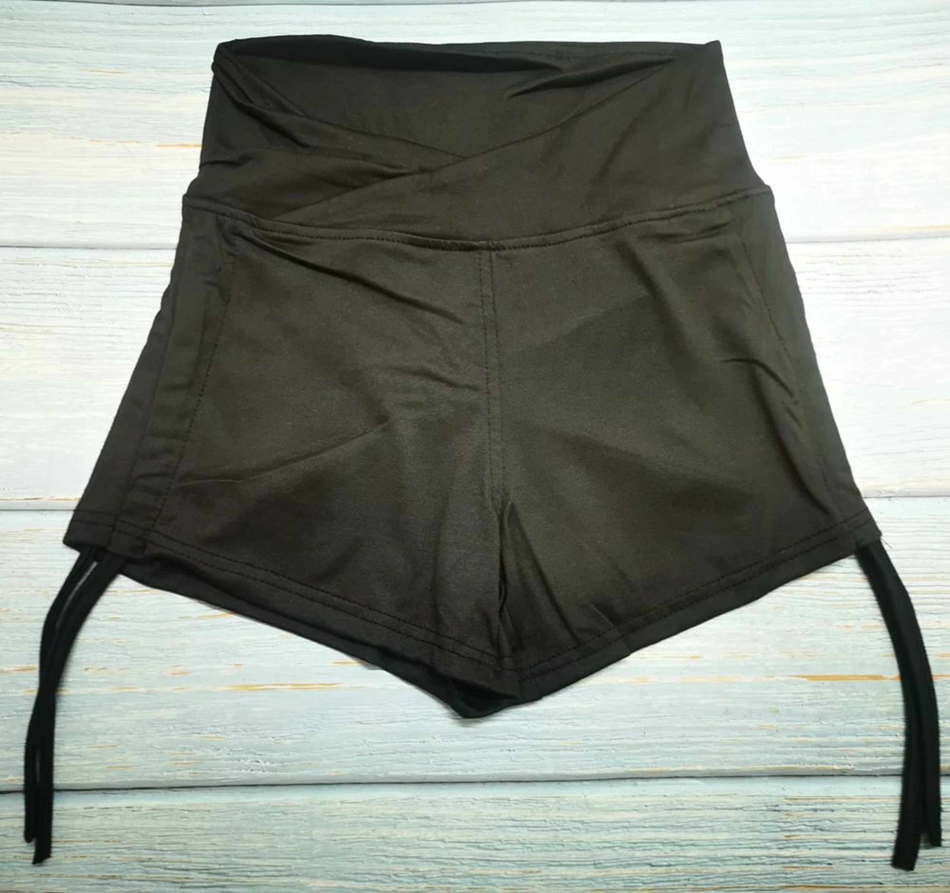 Womens High Waist Scrunch Butt Yoga Shorts 5