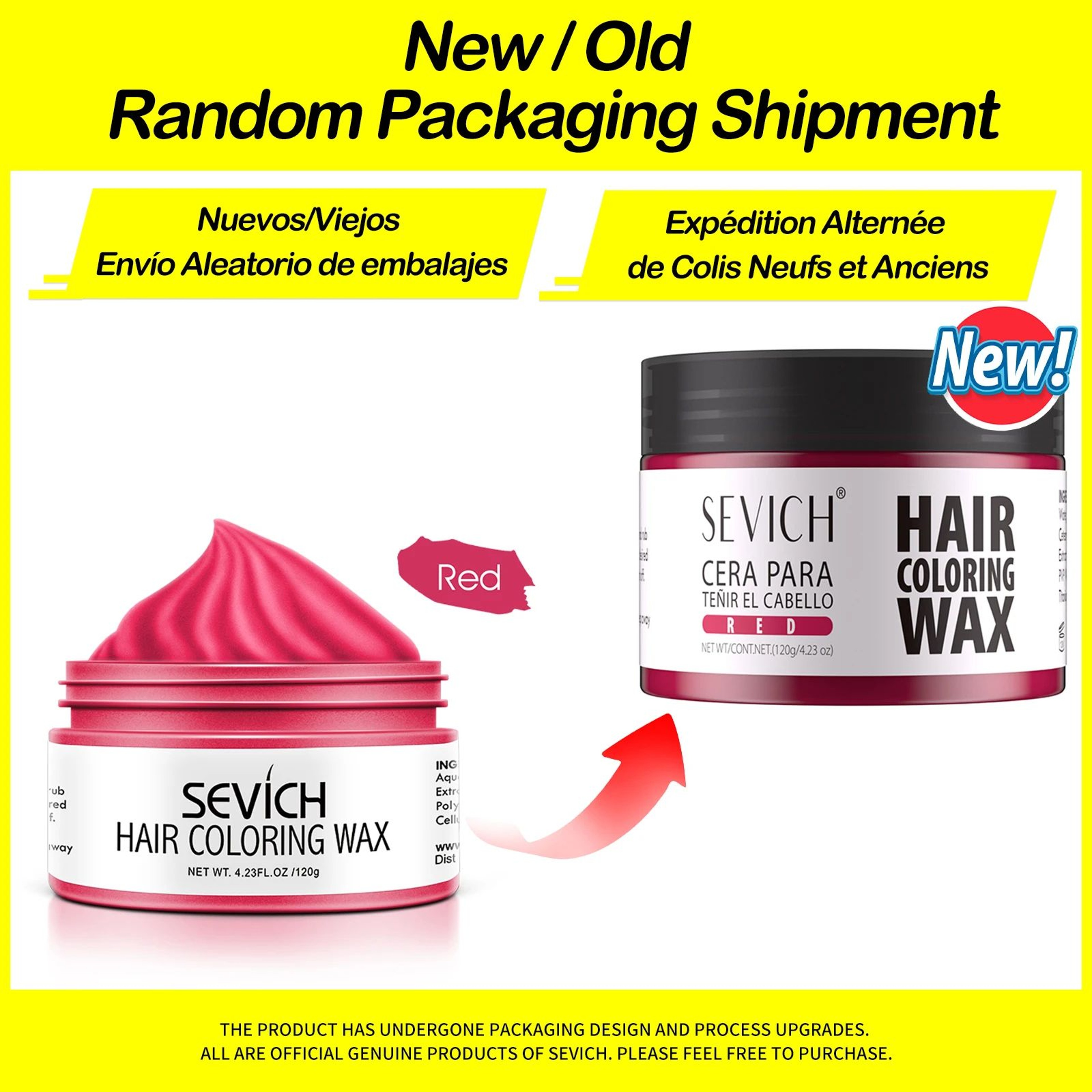SEVICH Temporary Hair Color Wax 12