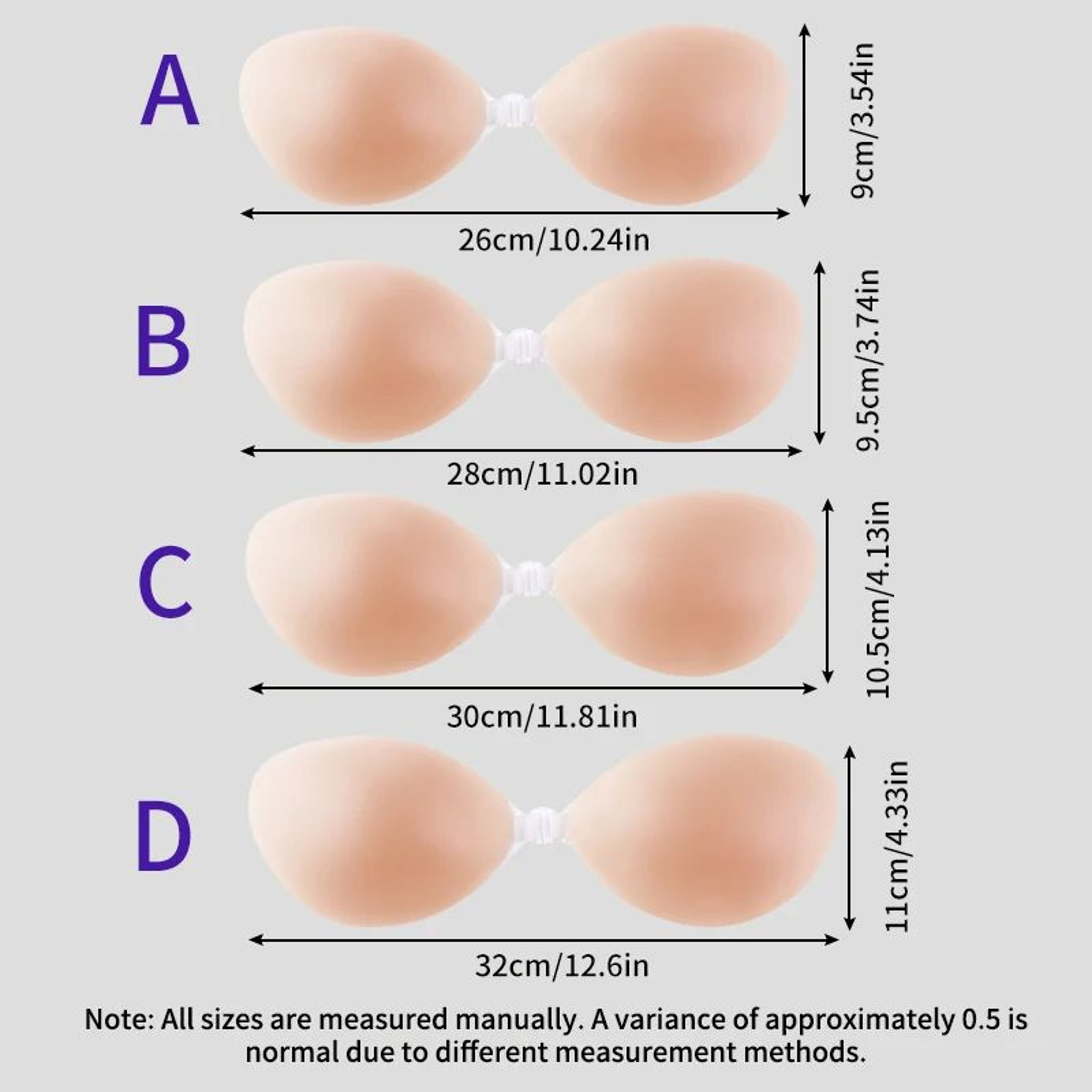 Reusable Silicone Adhesive Breast Lift Patches 4