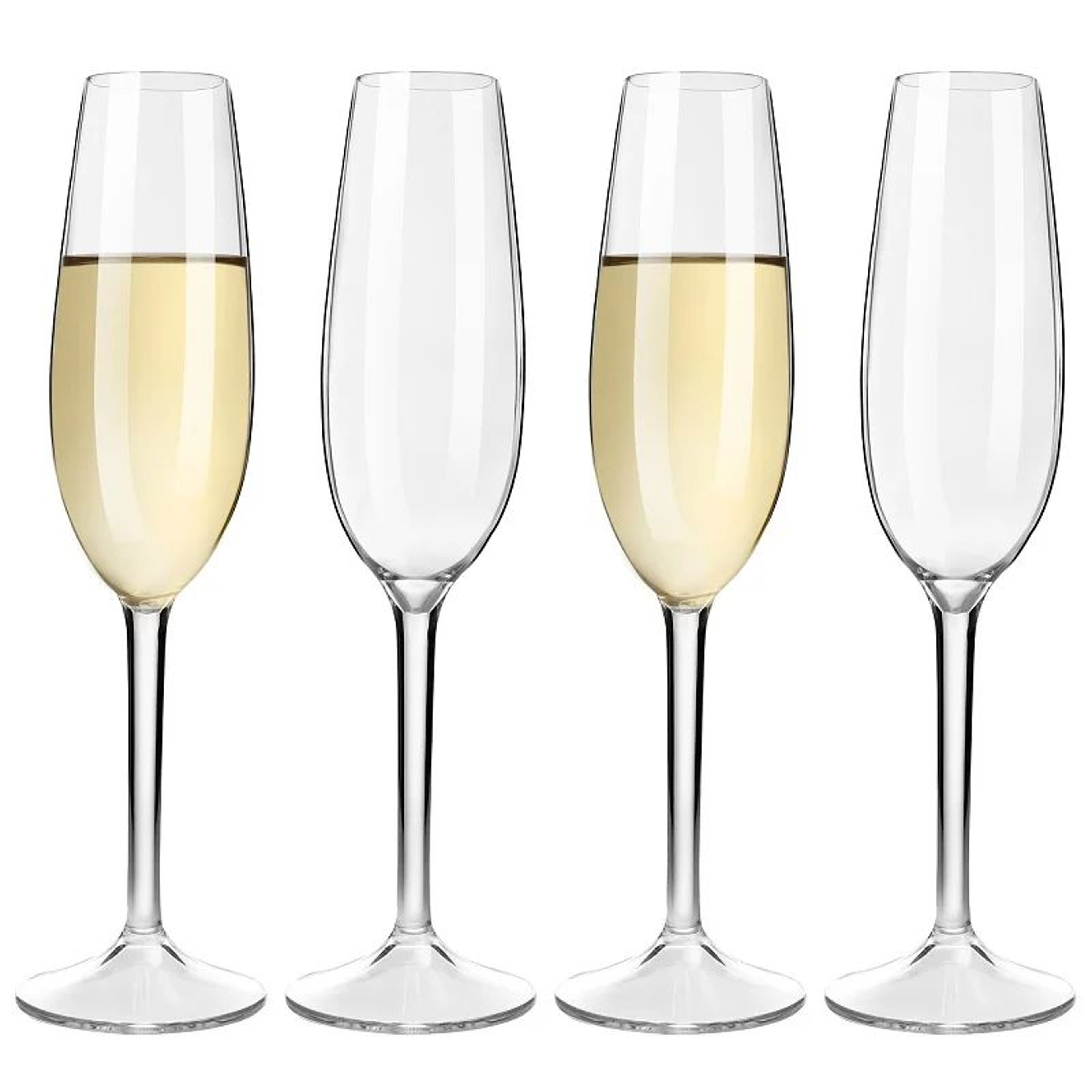 Unbreakable Floating Champagne Flutes 0