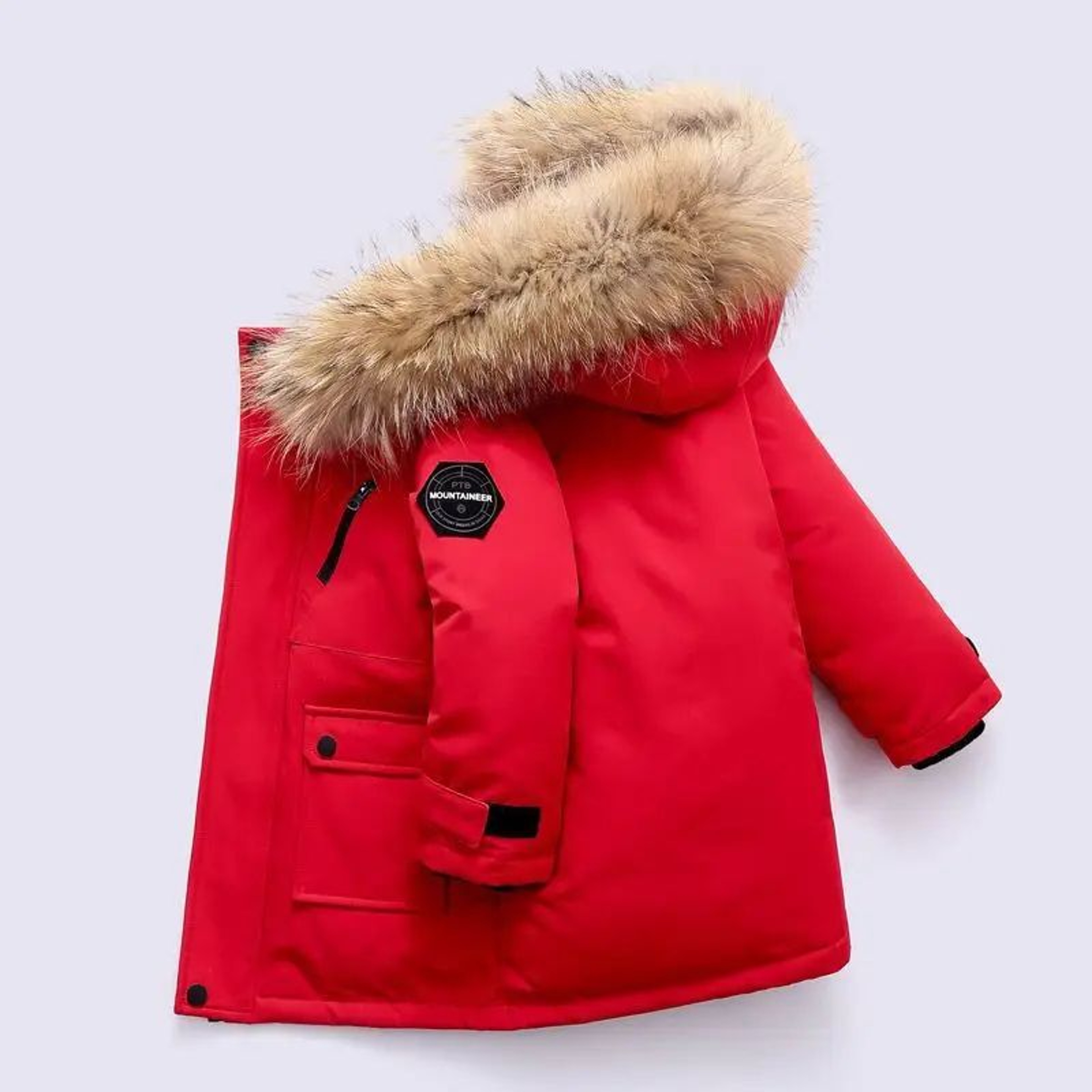 Boys Warm Hooded Winter Jacket 3