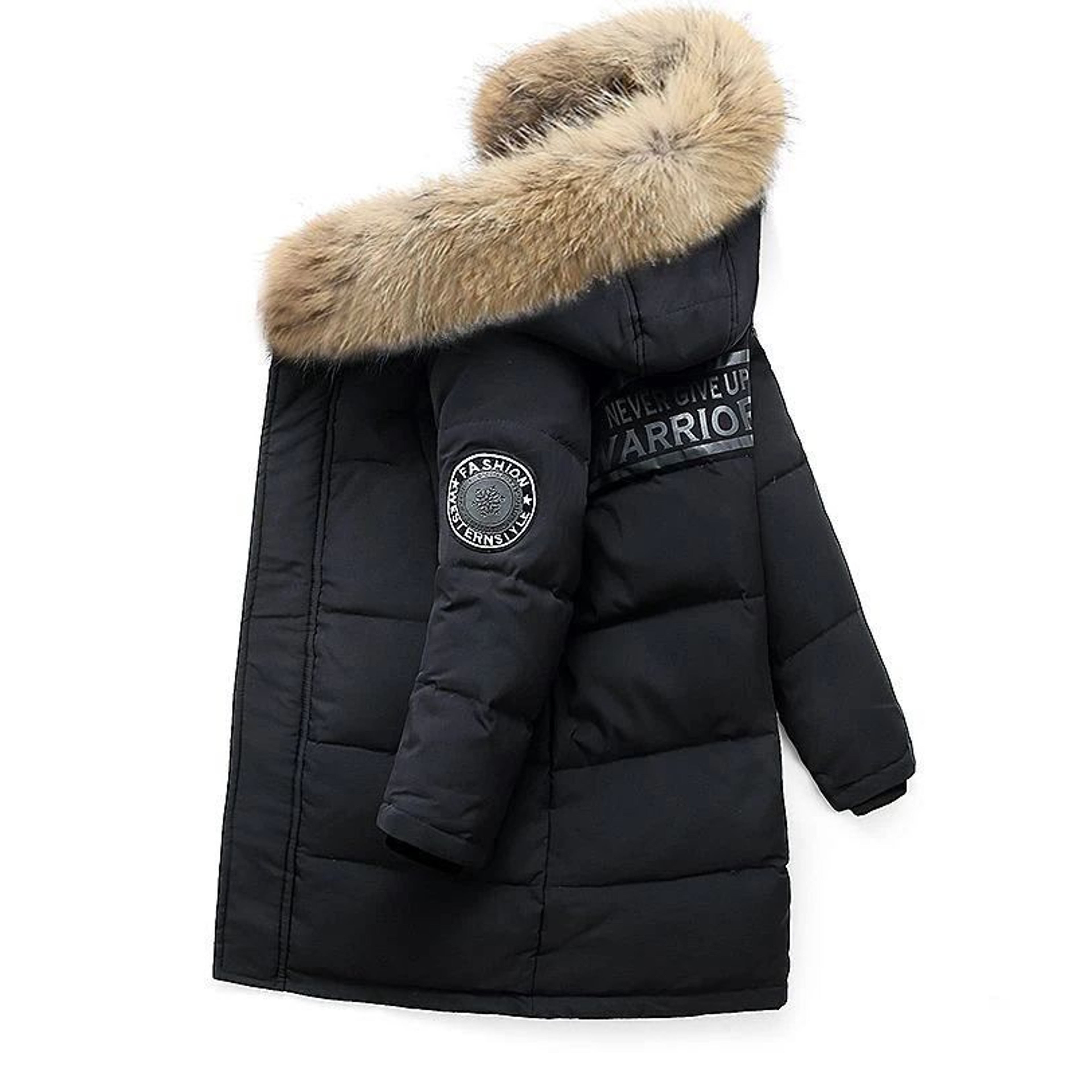 Boys Warm Hooded Winter Jacket 6