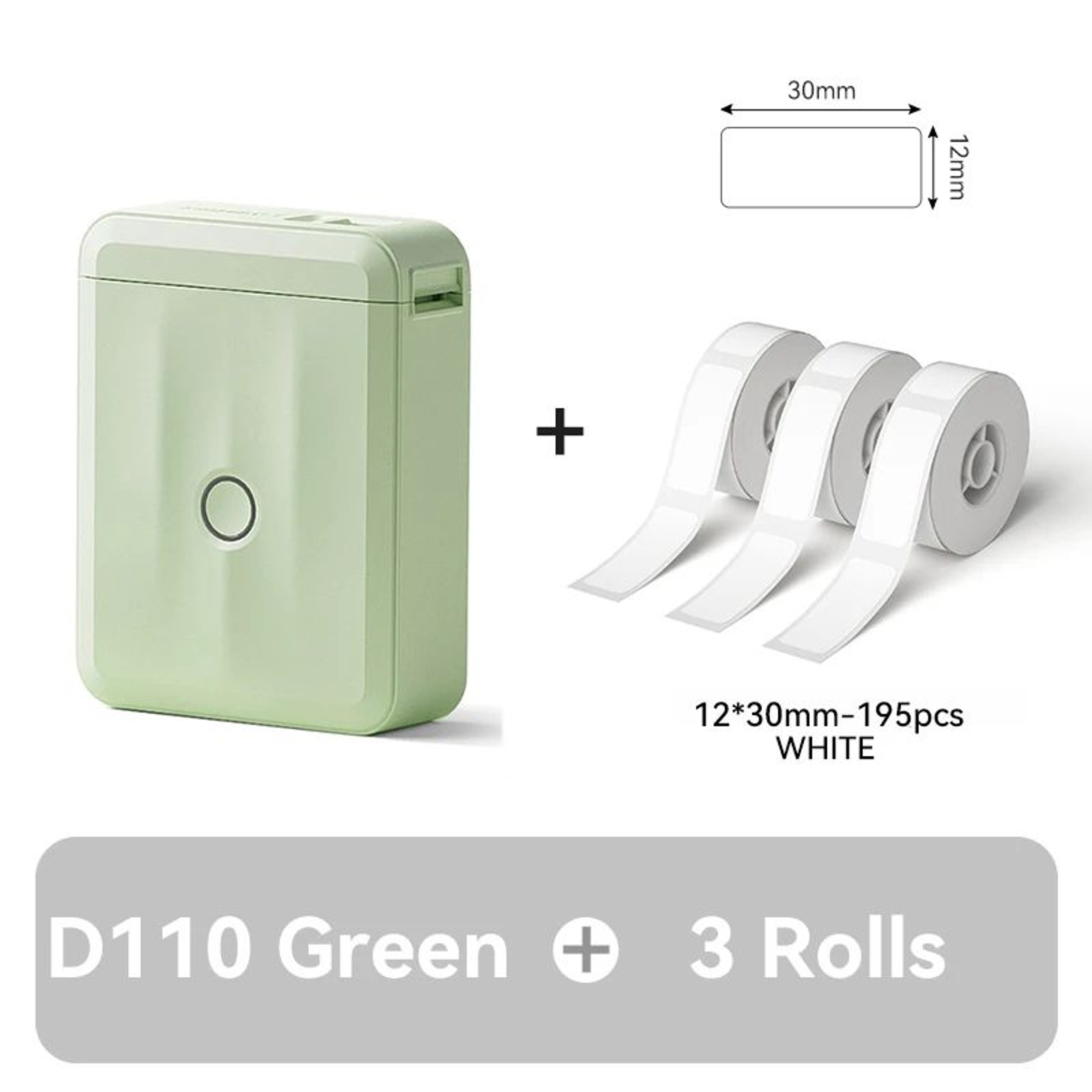 NIIMBOT D110 Mini Wireless Thermal Label Printer 12