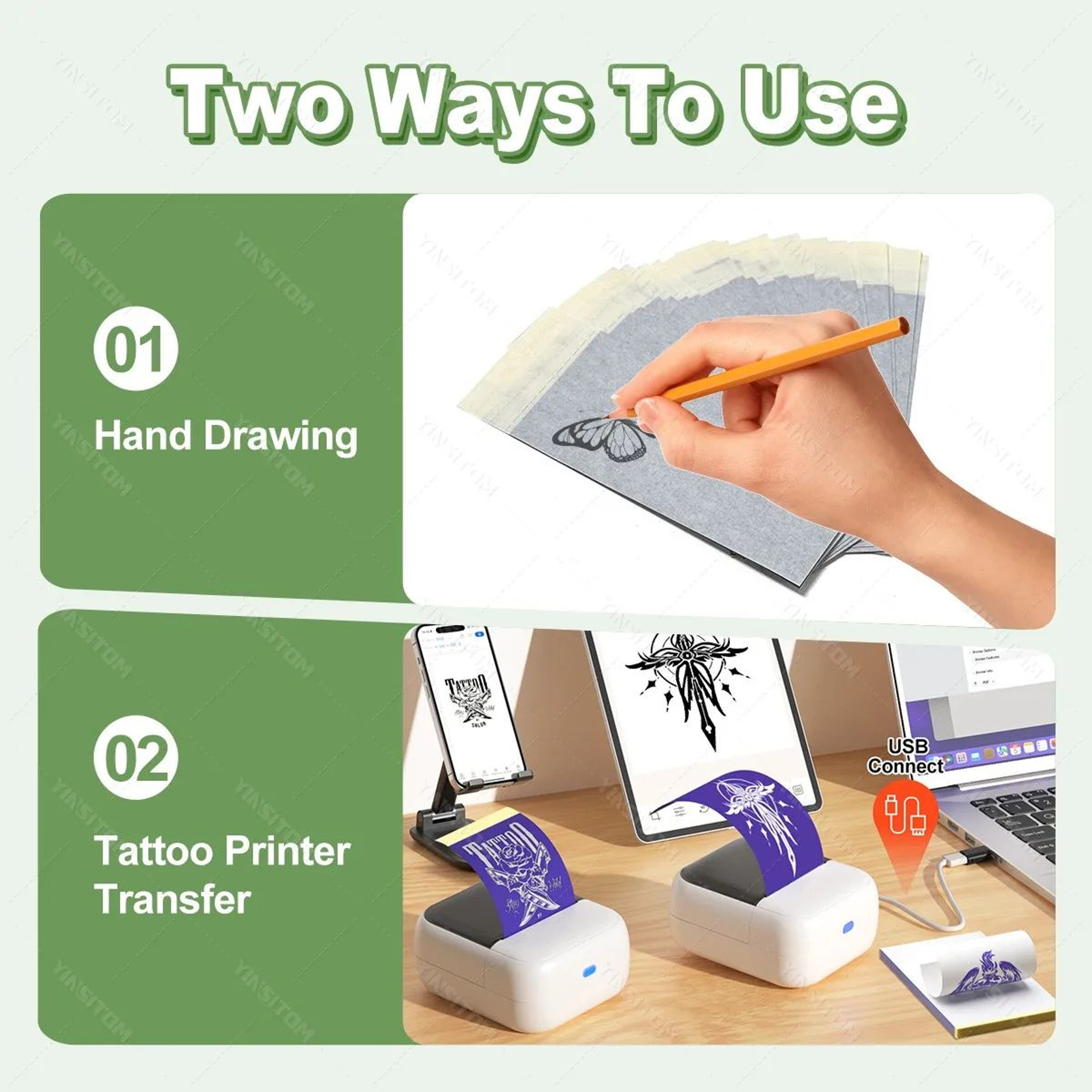 Mini Thermal Tattoo Stencil Transfer Paper 3