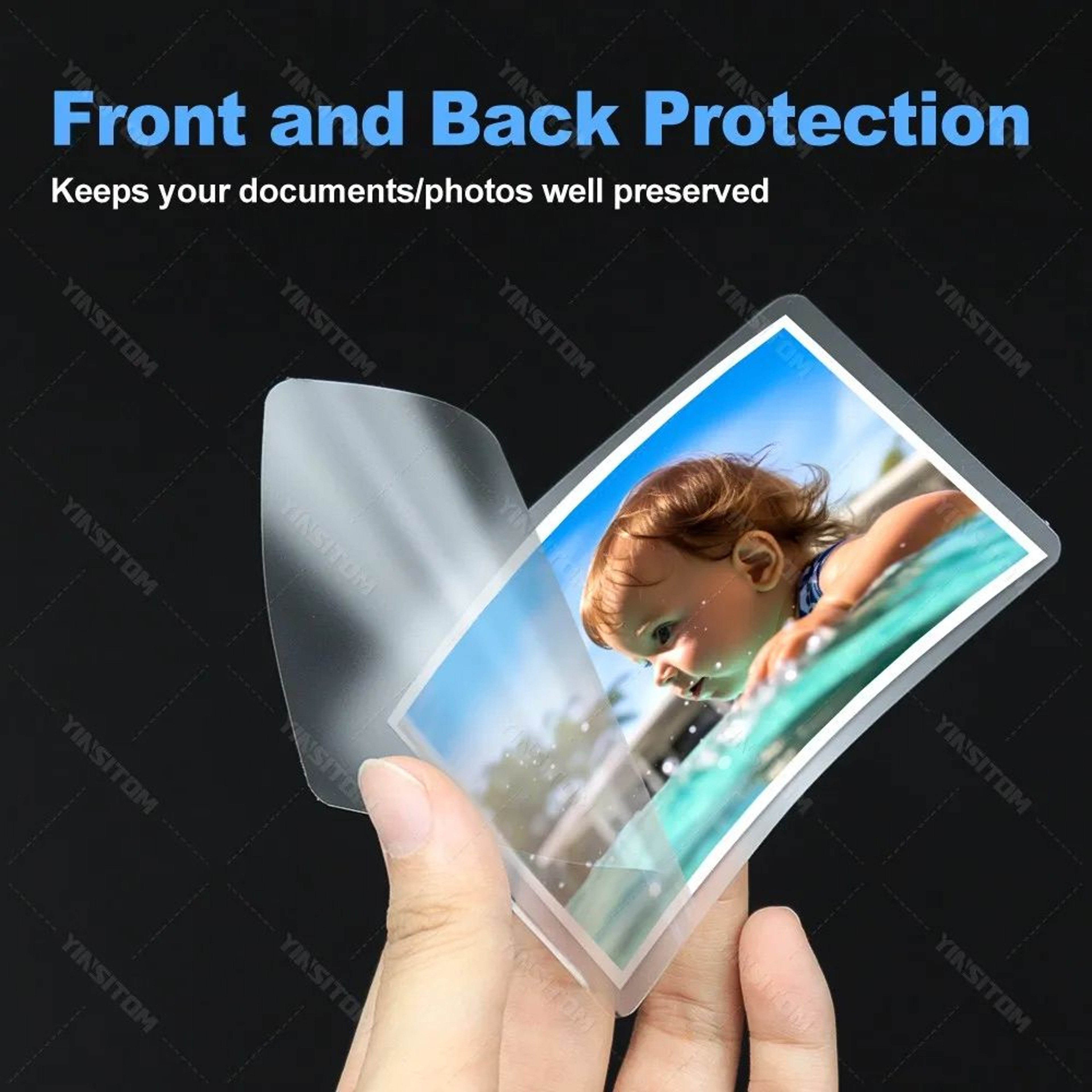 50 Sheets Clear Thermal Laminating Film 1
