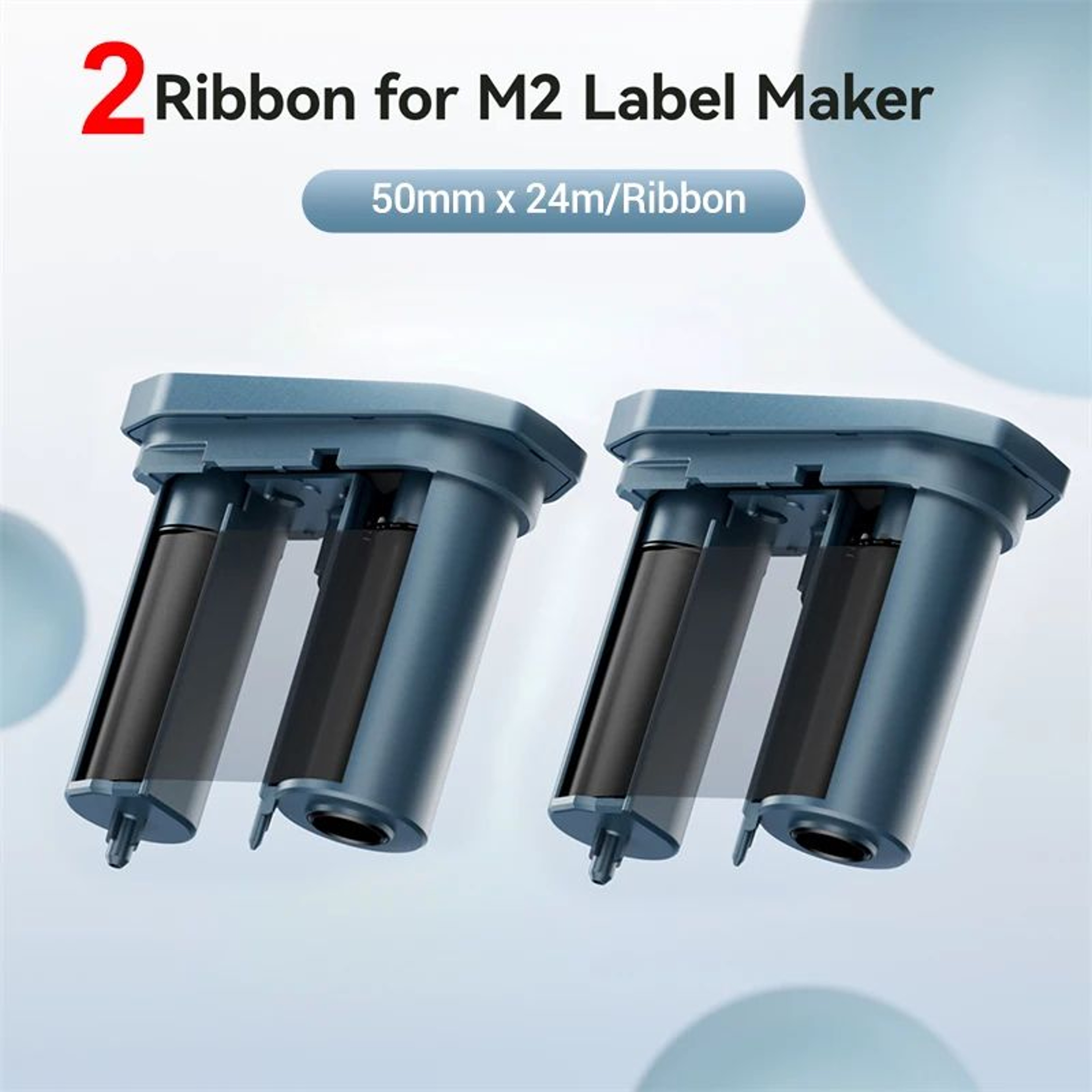 2 Rolls Thermal Transfer Printer Ribbons 6