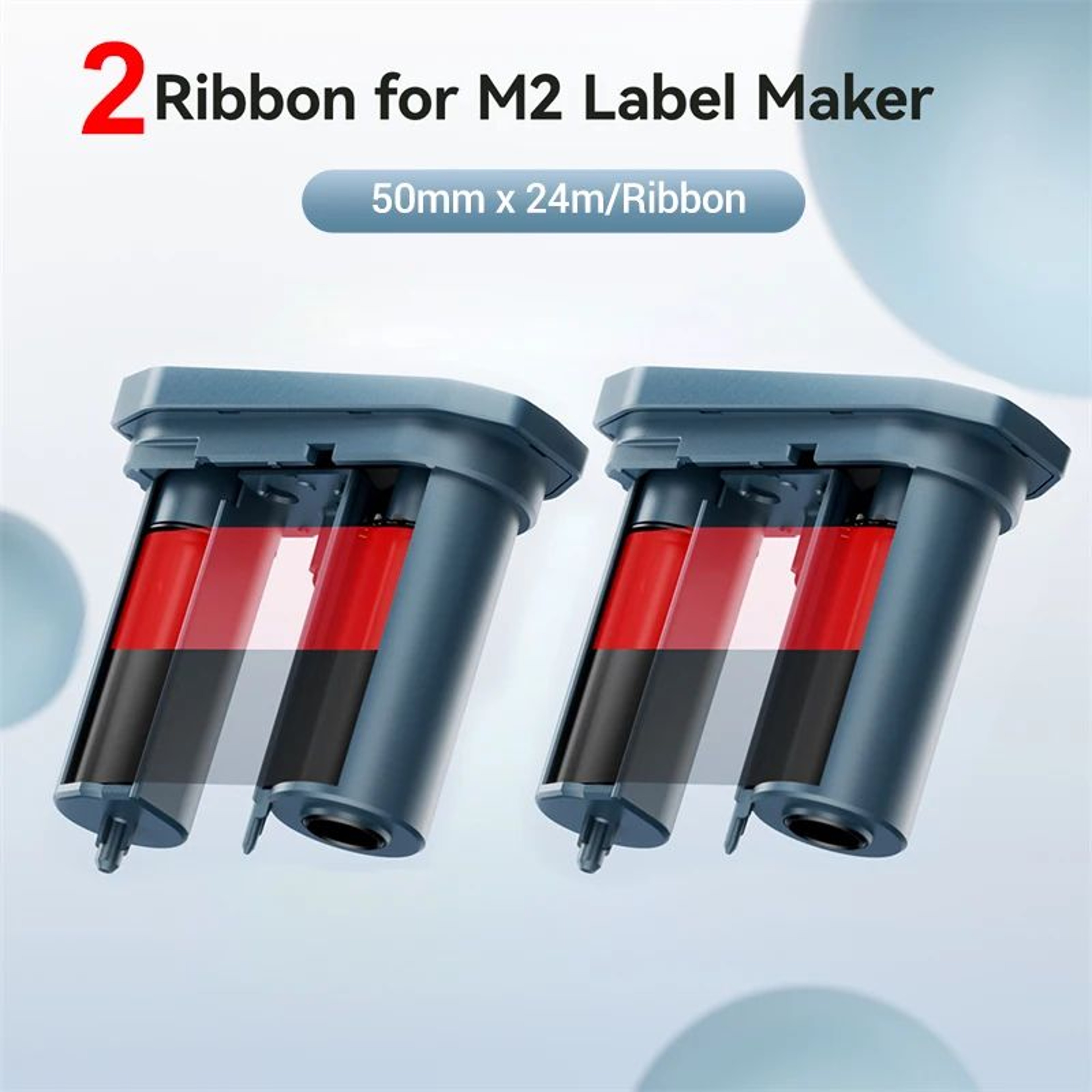 2 Rolls Thermal Transfer Printer Ribbons 7