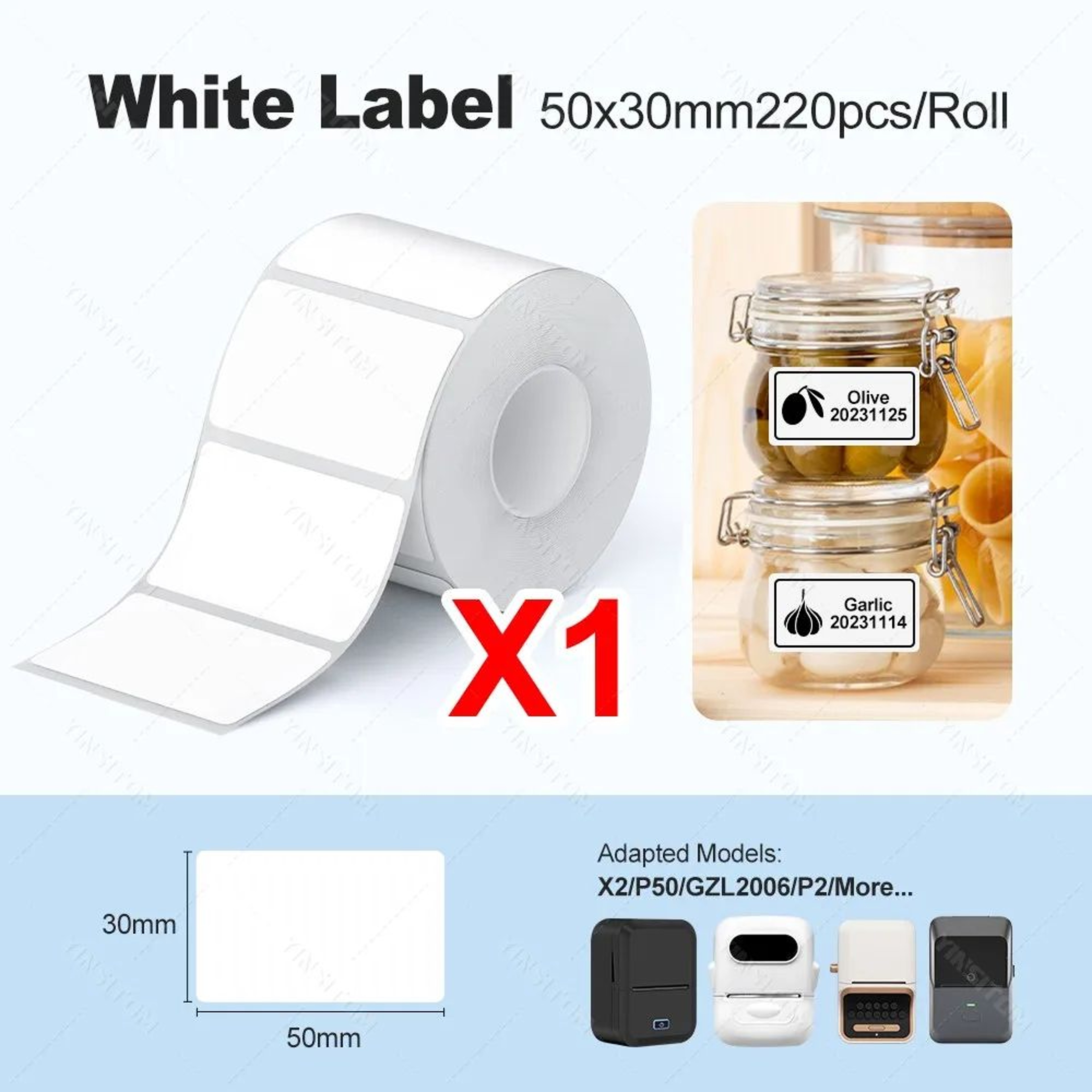 Portable Bluetooth Thermal Label Printer 13