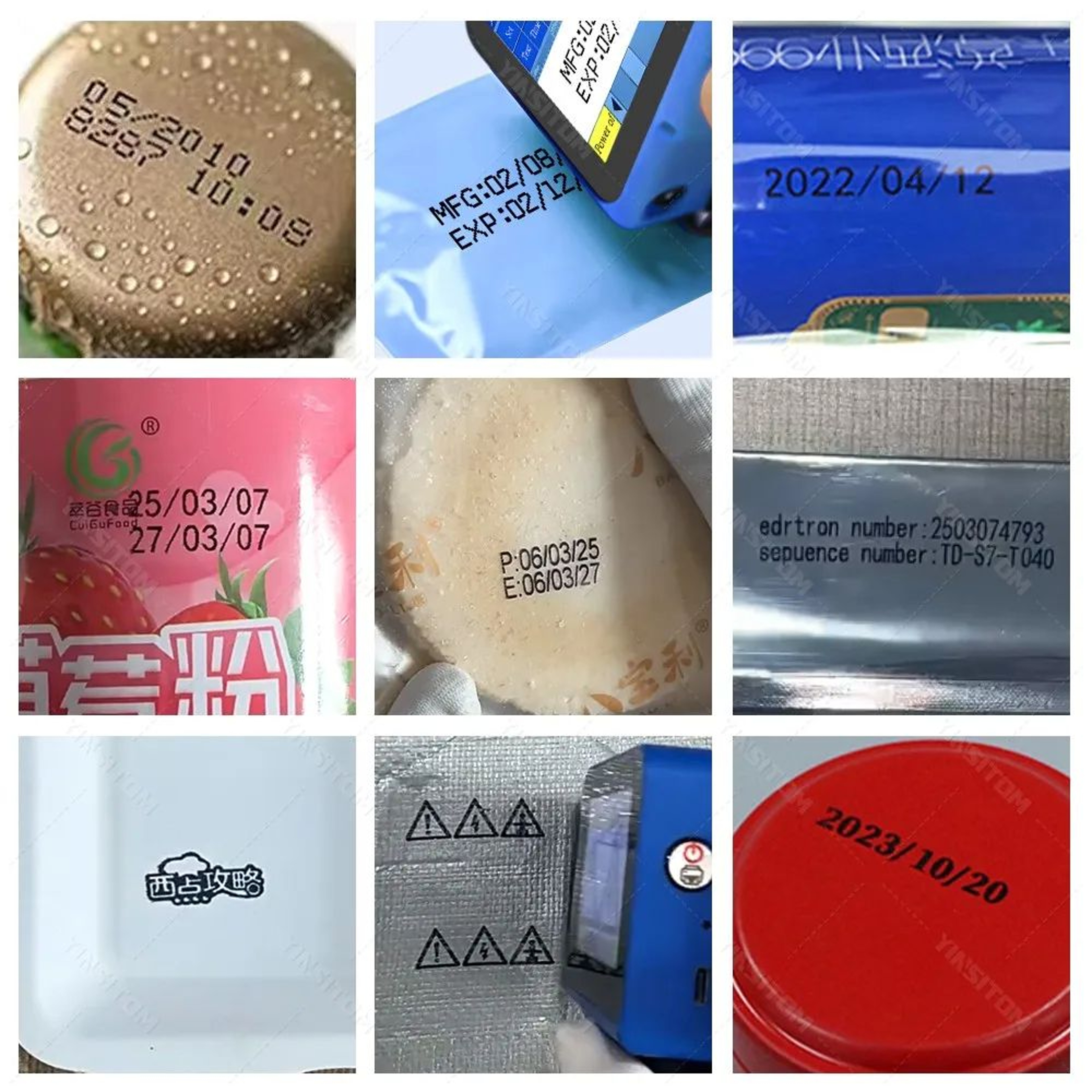 Handheld Inkjet Batch Coding And Barcode Printer 5