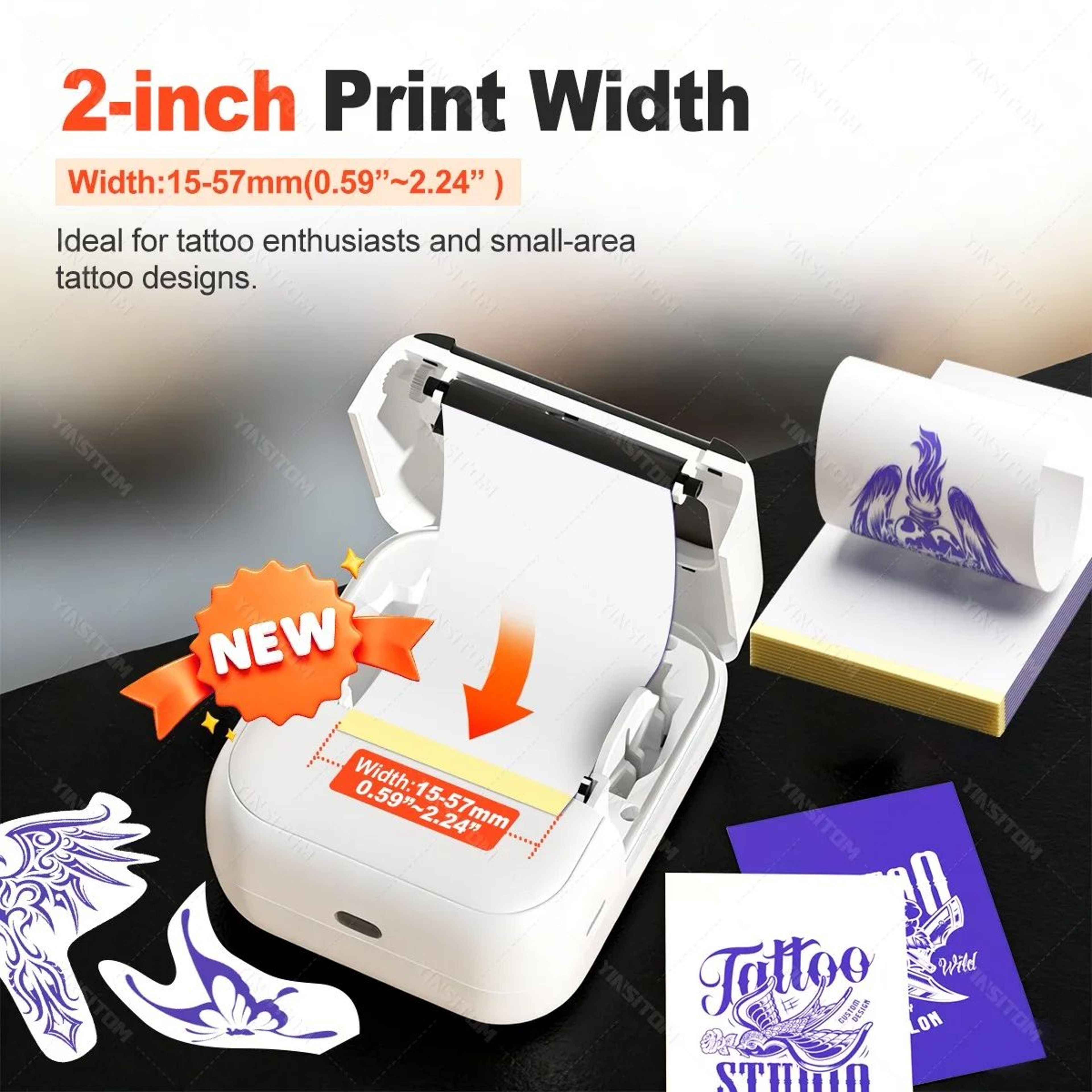 Wireless Tattoo Stencil Printer 2