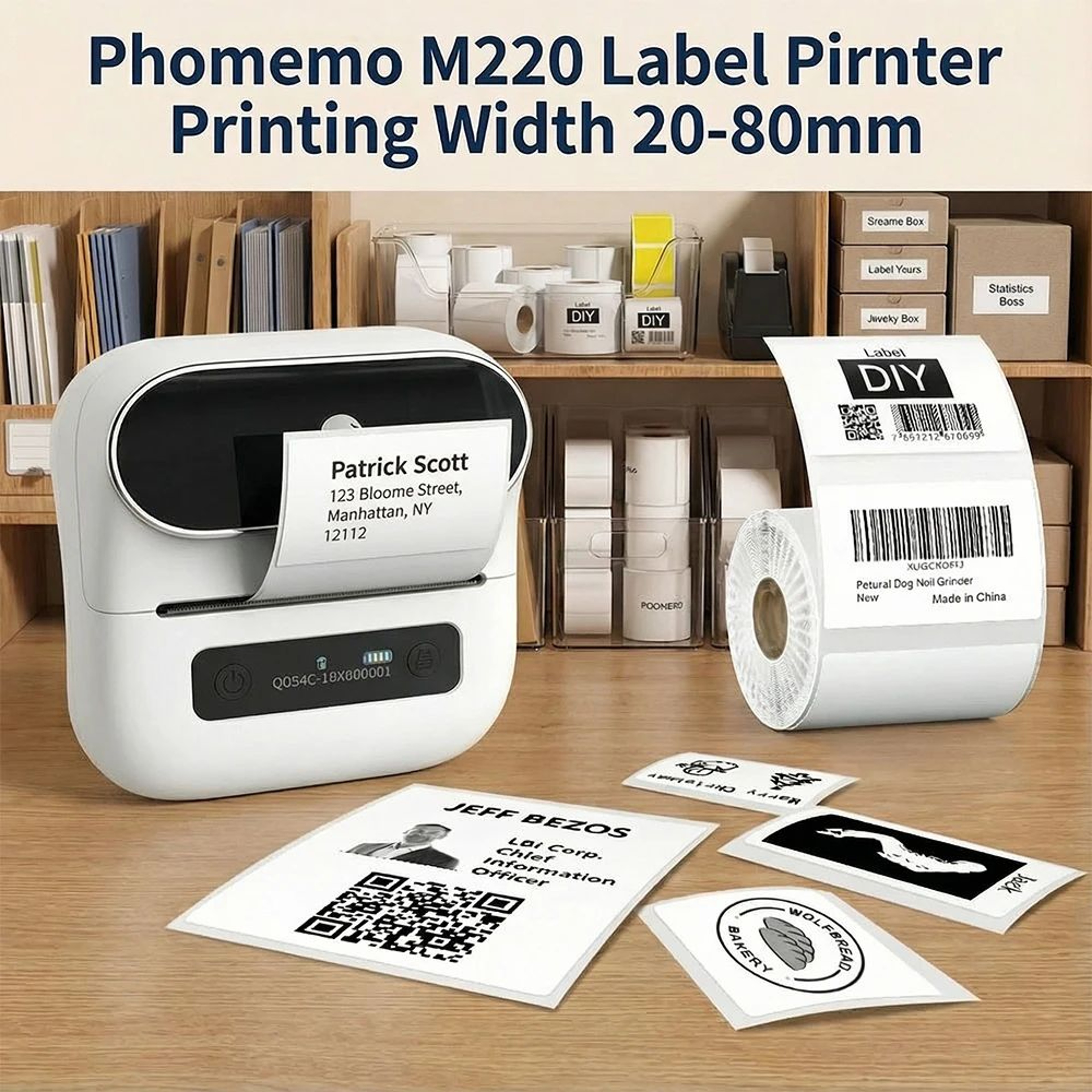 Thermal Barcode And Address Label Printer 0