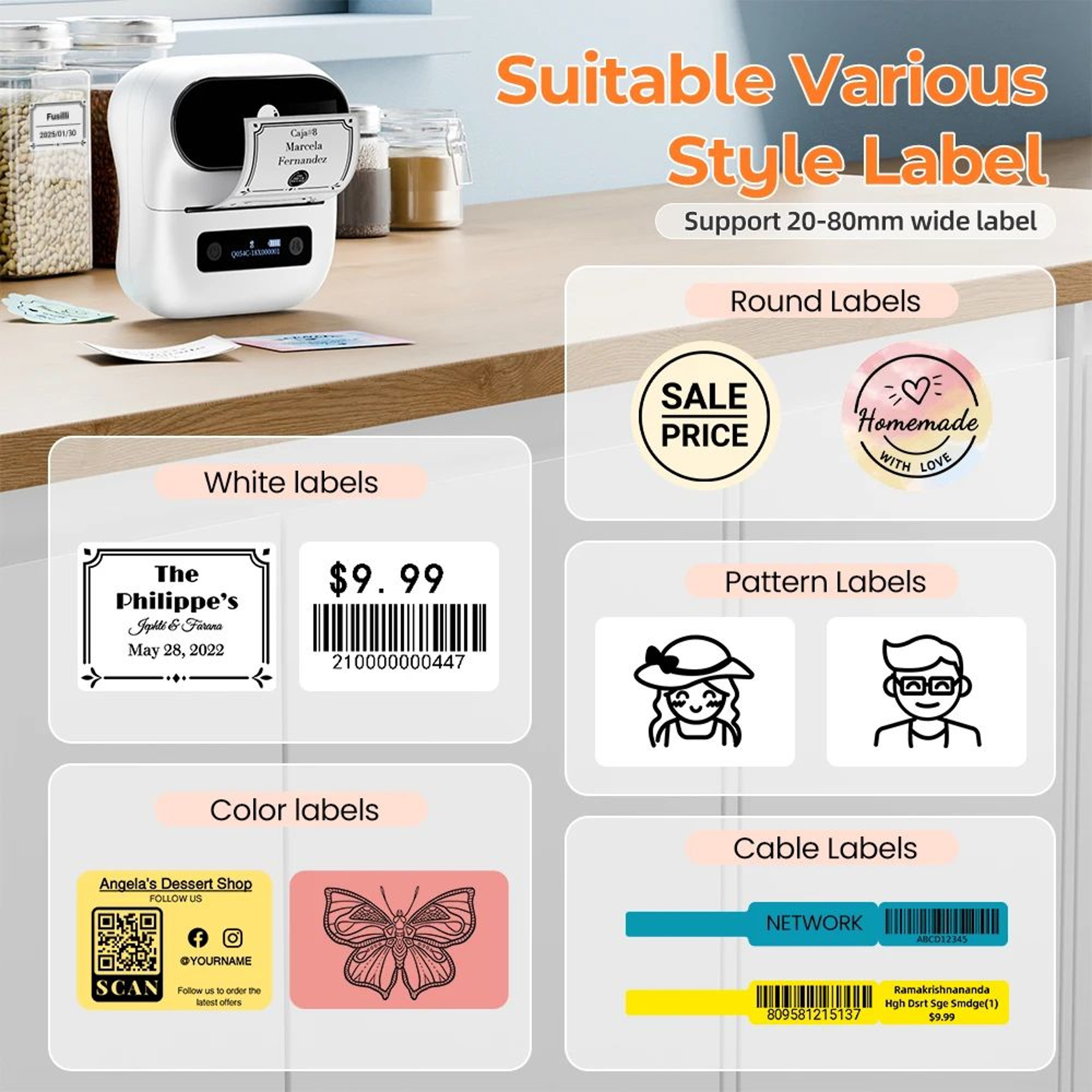 Thermal Barcode And Address Label Printer 3