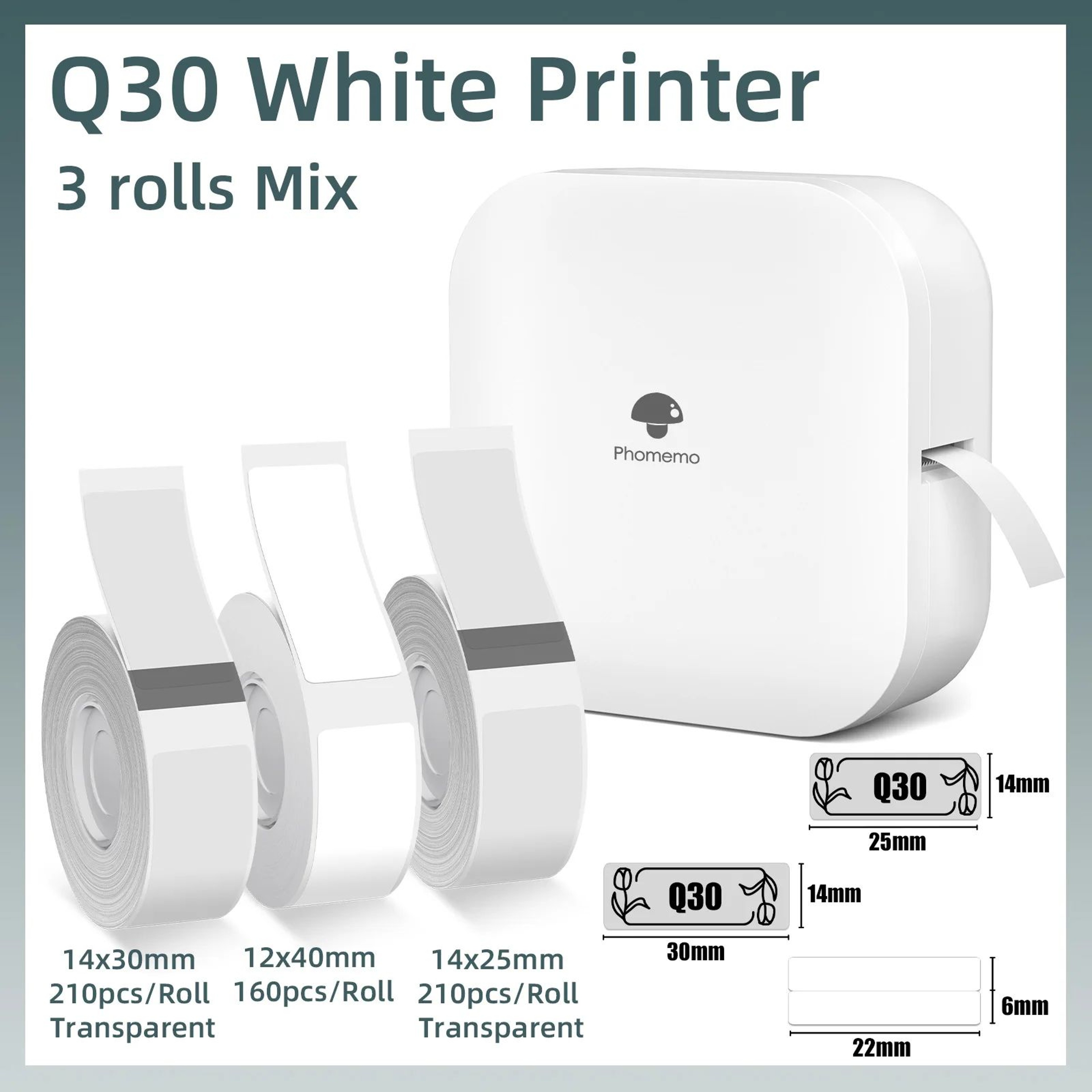 Mini Bluetooth Thermal Sticker Printer 11