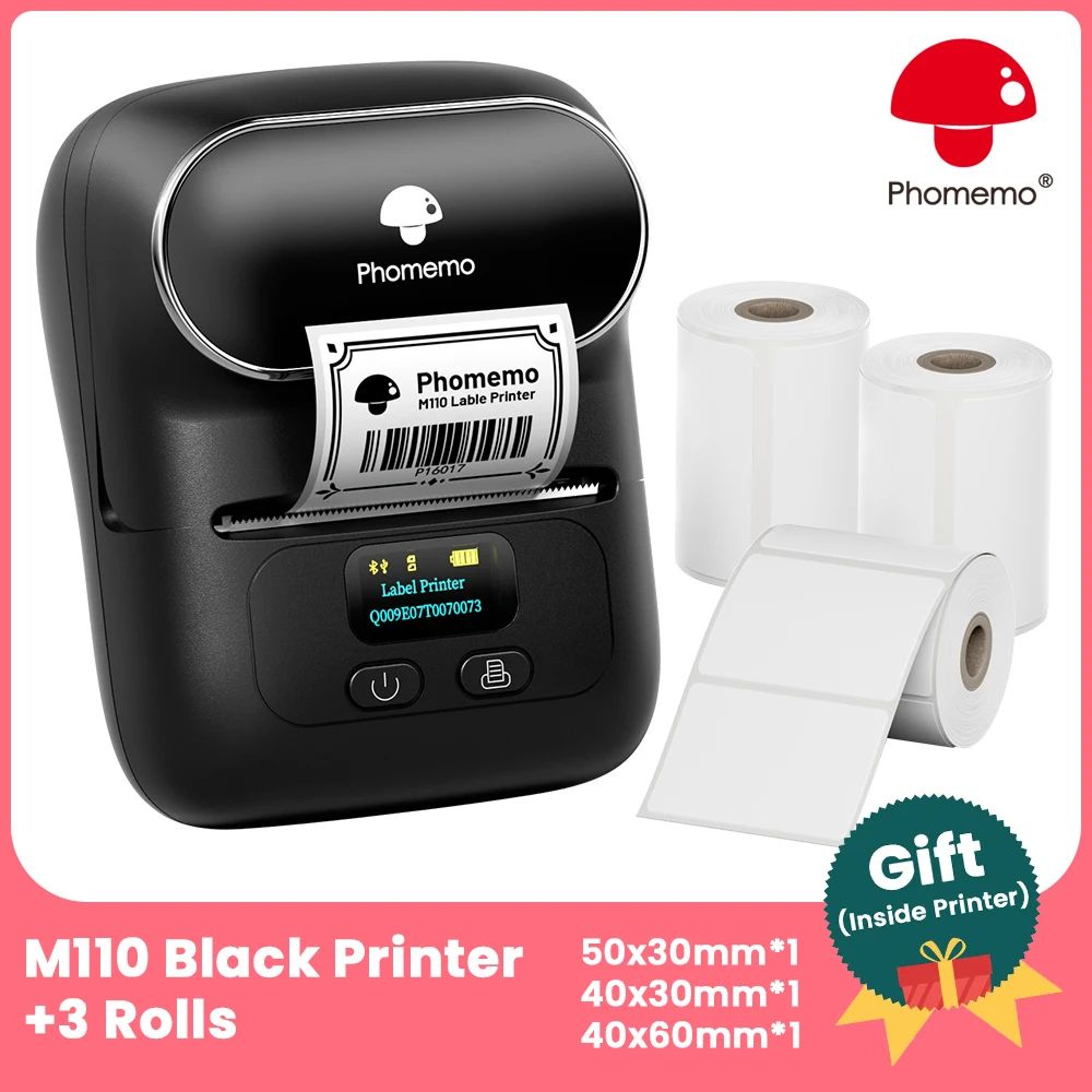 Portable Thermal Barcode And Cable Label Printer 13