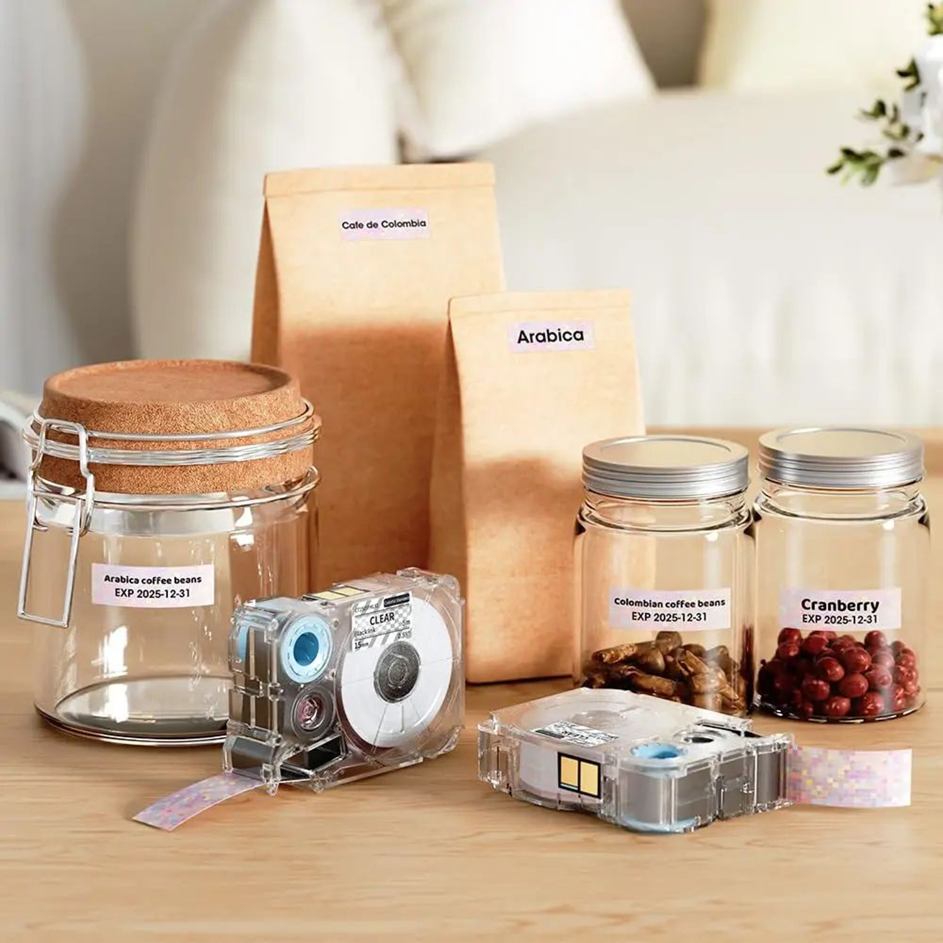 Continuous SelfAdhesive Label Maker Tape 4