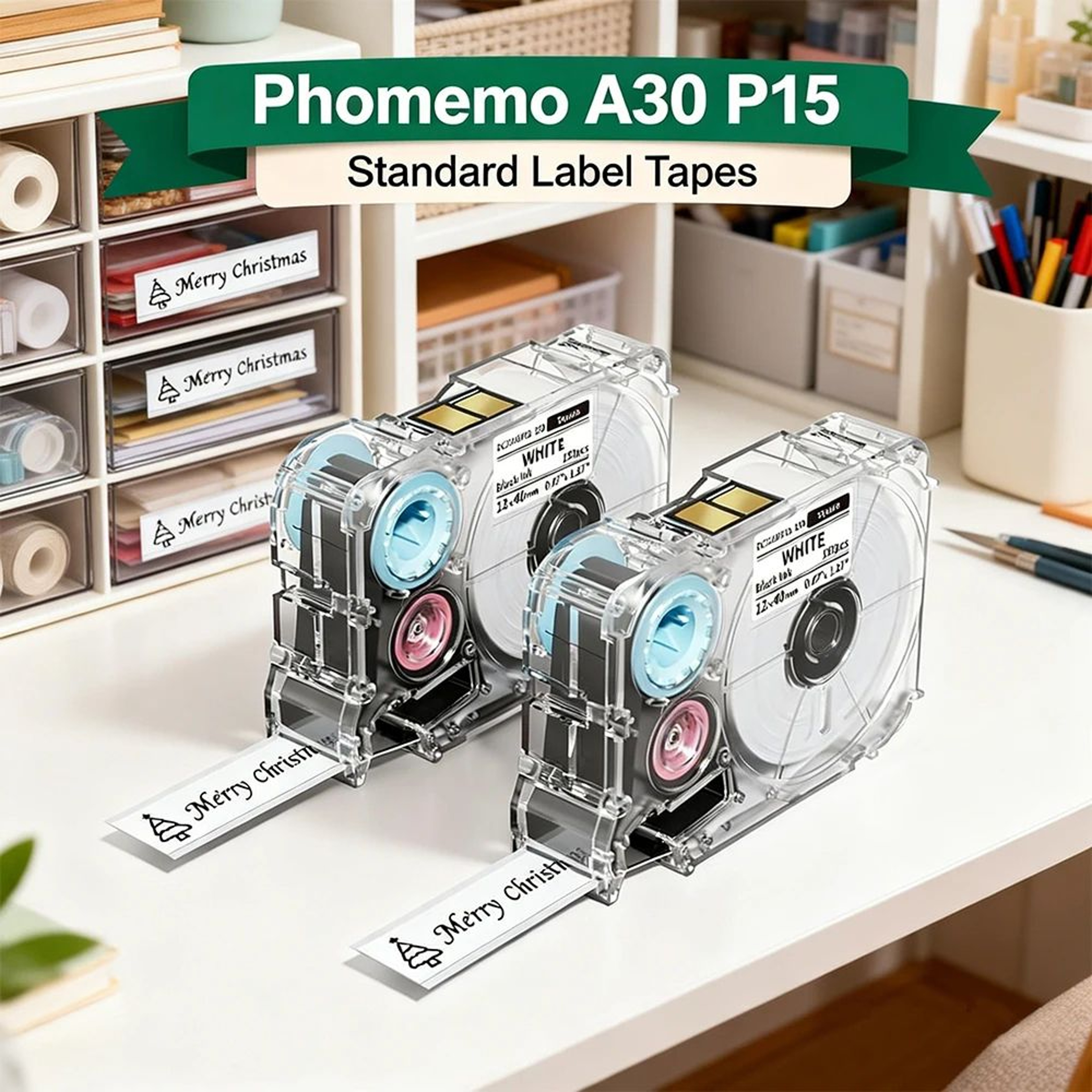 Continuous SelfAdhesive Label Maker Tape 0
