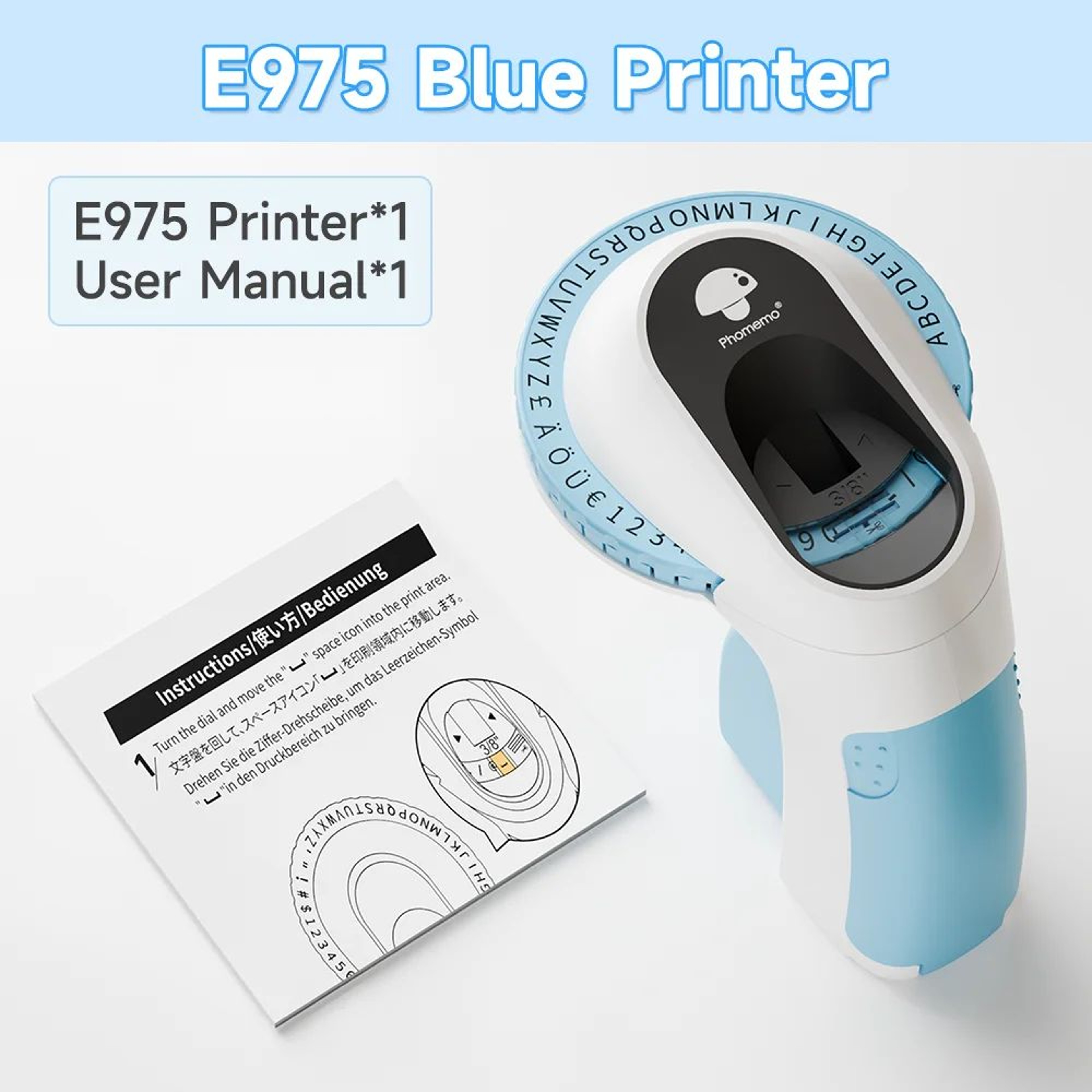 Manual 3D Embossing Label Maker 15