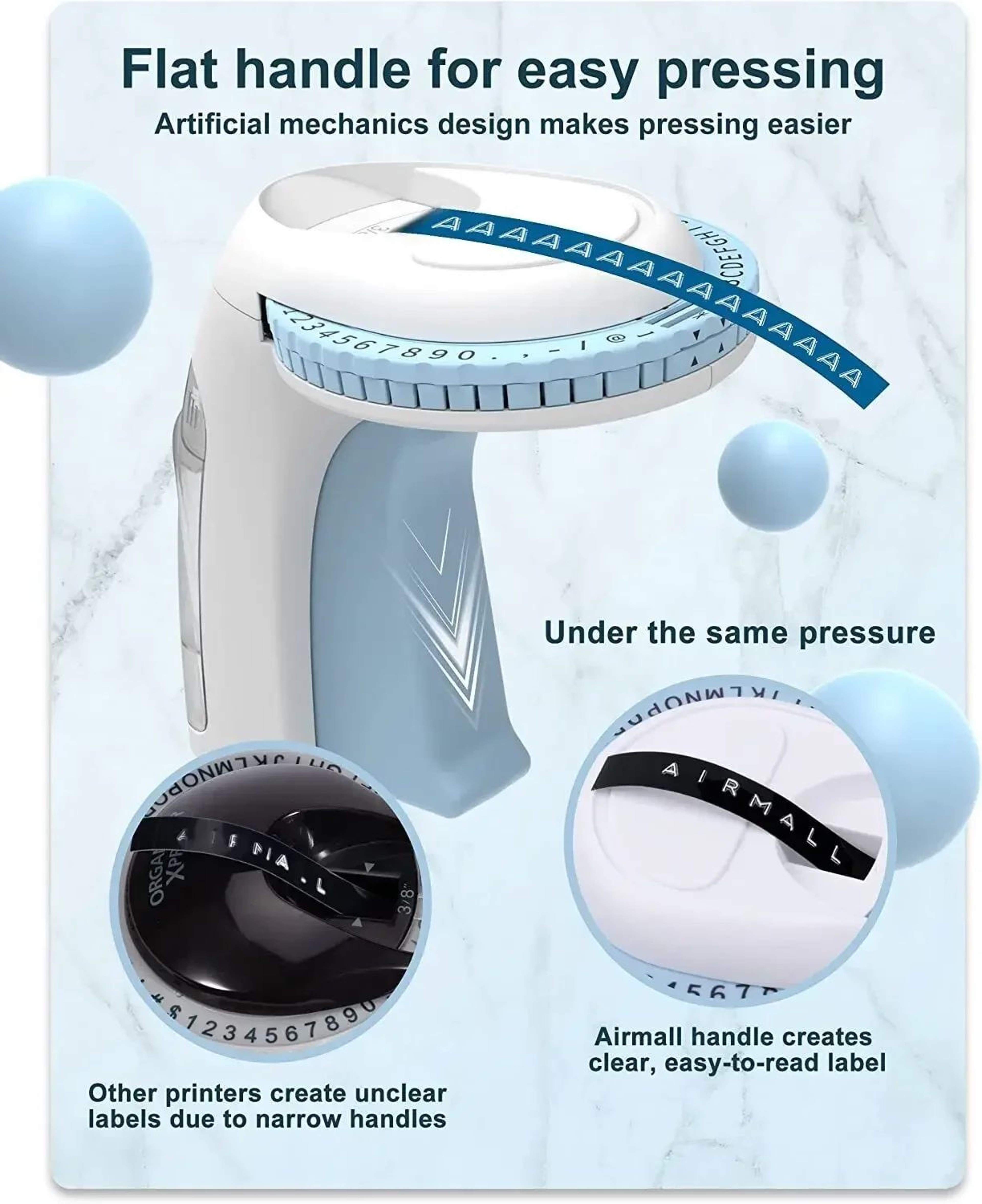 Handheld 3D Embossing Label Printer 3