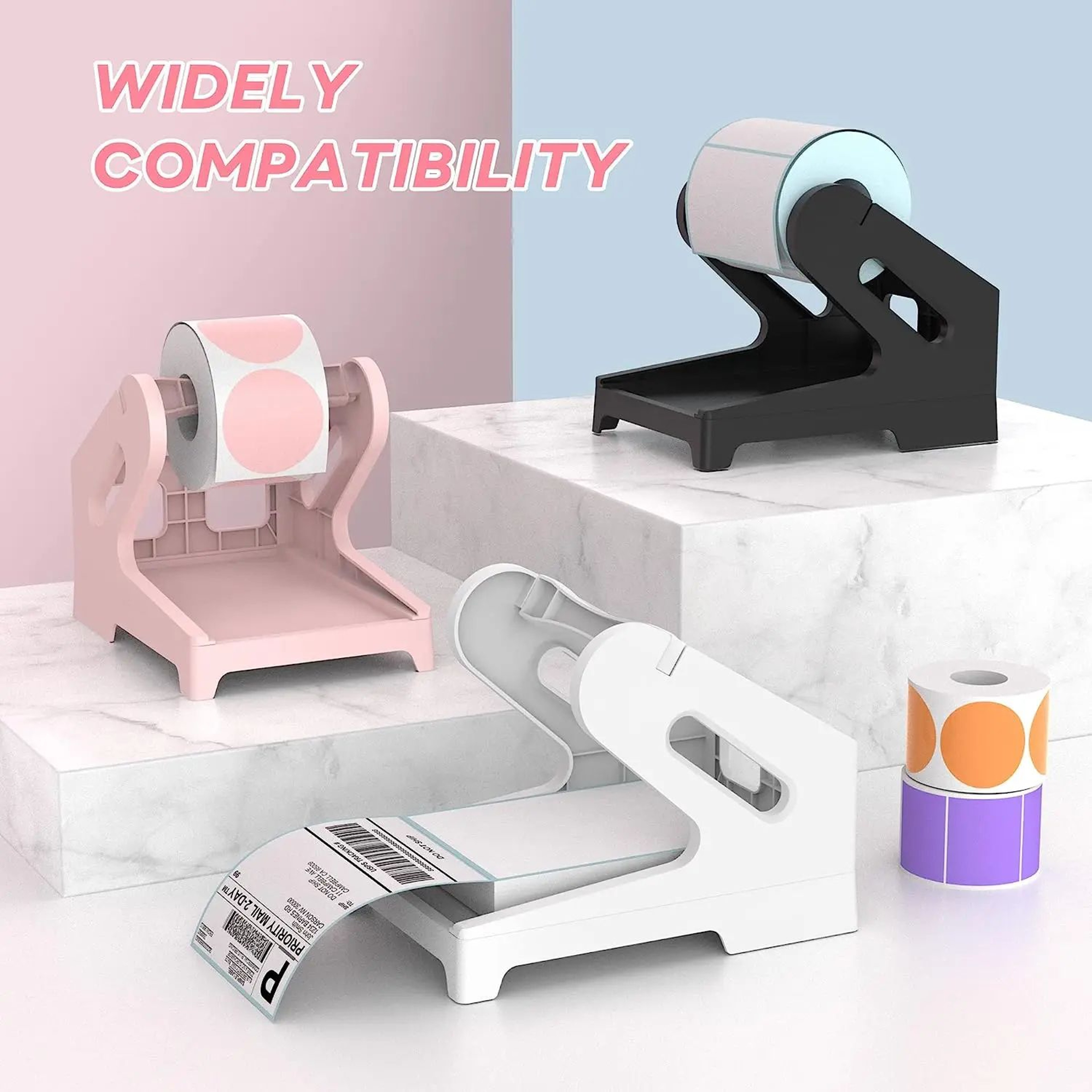Desktop Thermal Shipping Label Holder 5