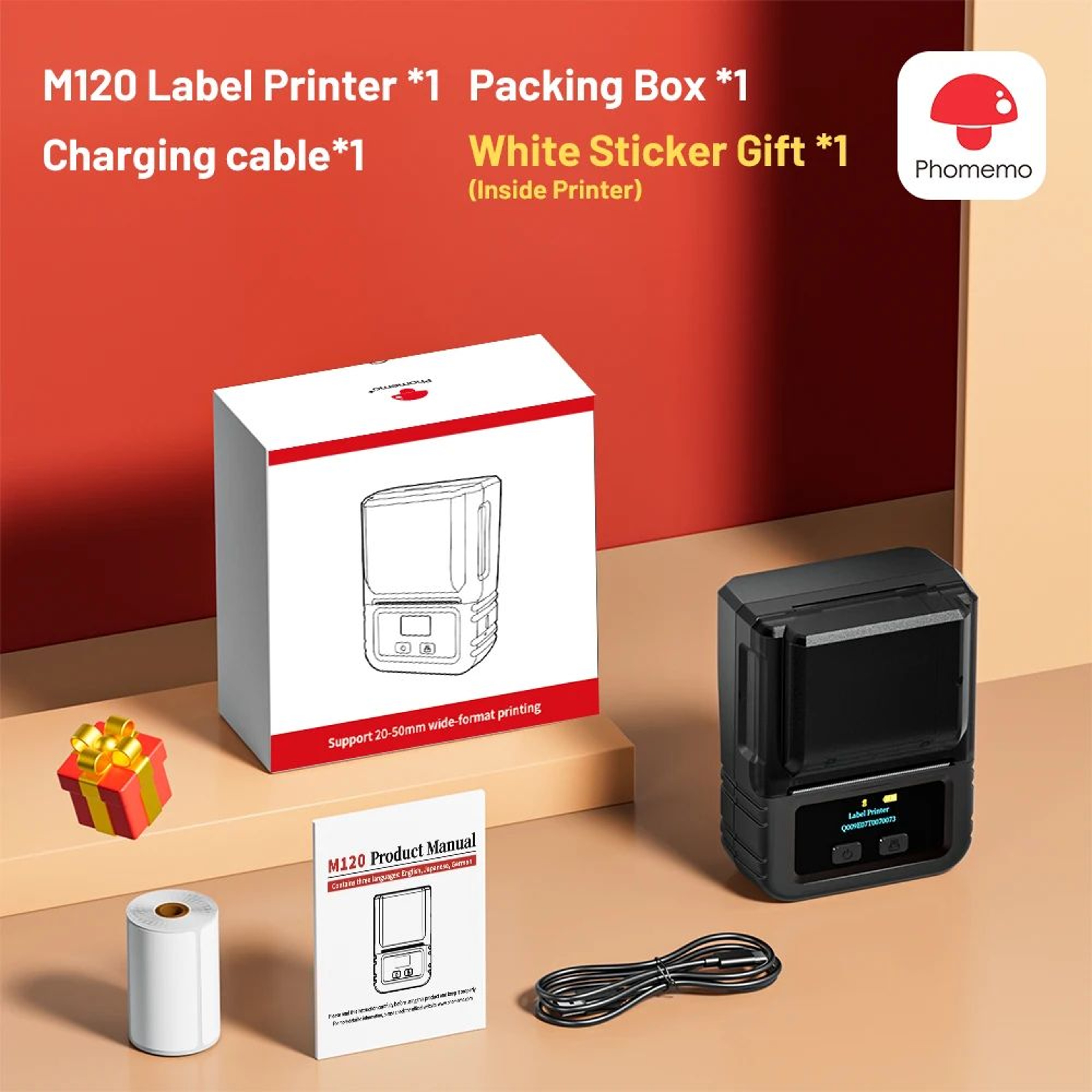 Portable Wireless Bluetooth Thermal Label Maker 11