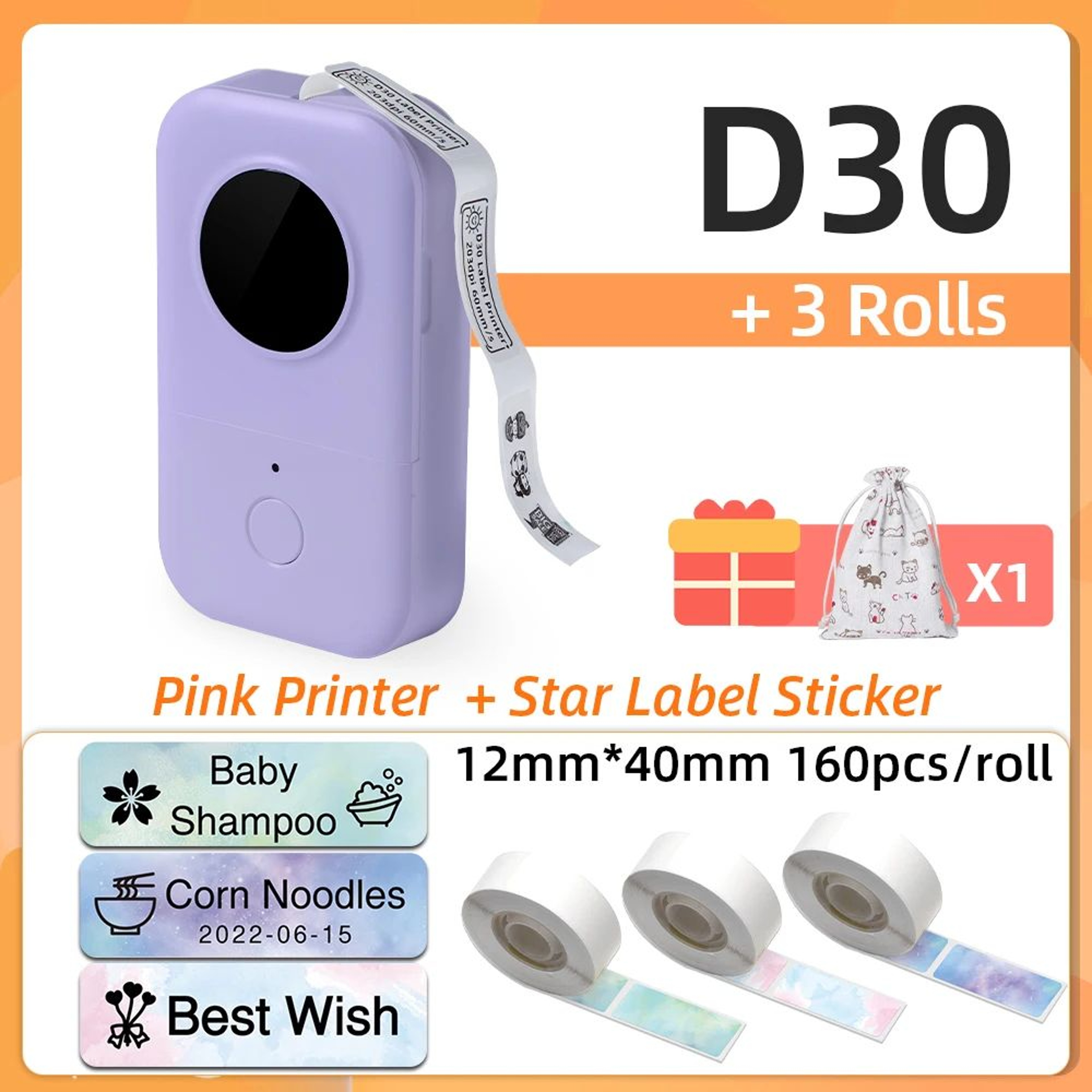 Mini Wireless Thermal Sticker Maker 8